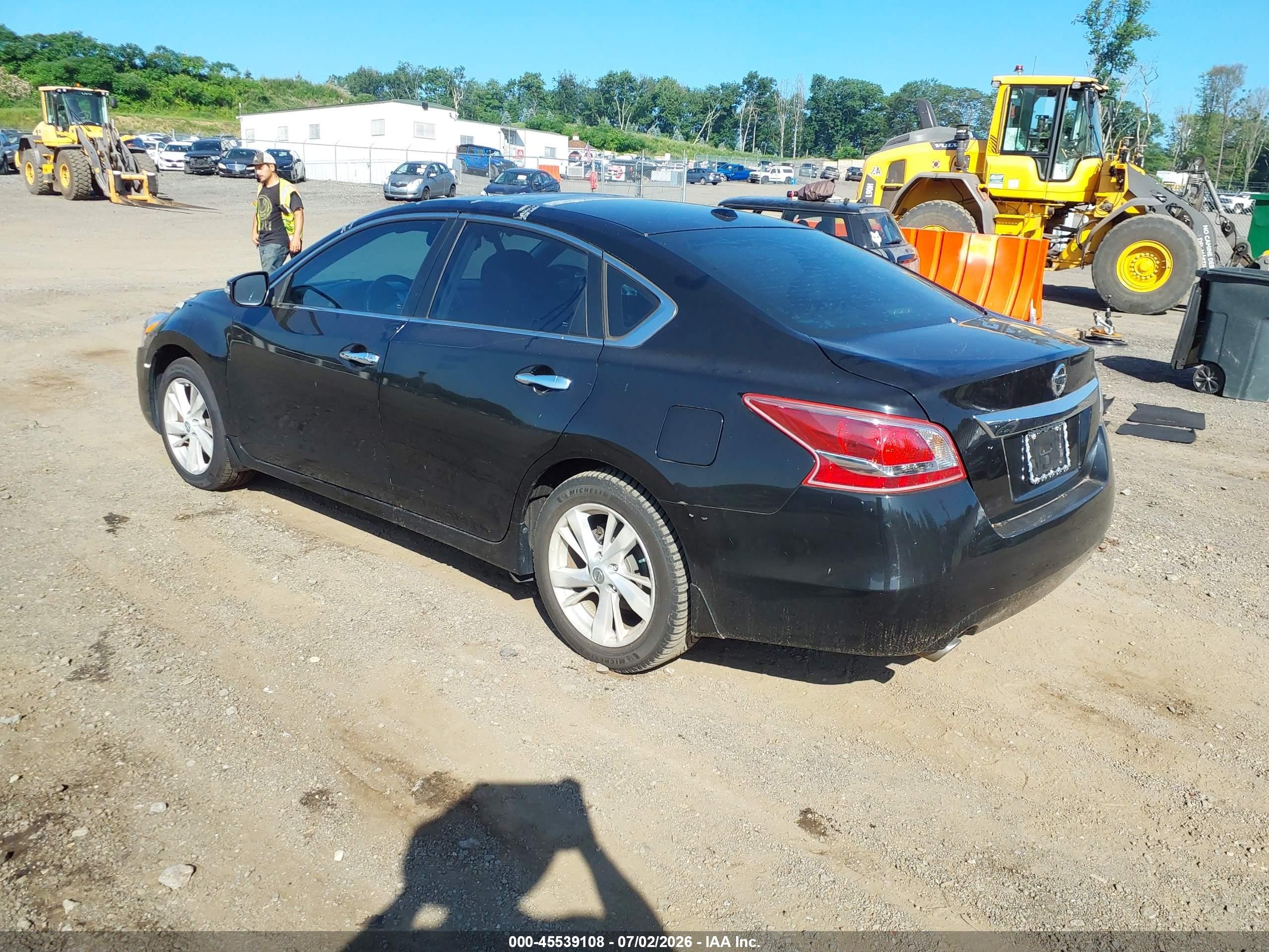 2013 Nissan Altima 2.5 Sl Black vin: 1N4AL3APXDN472164