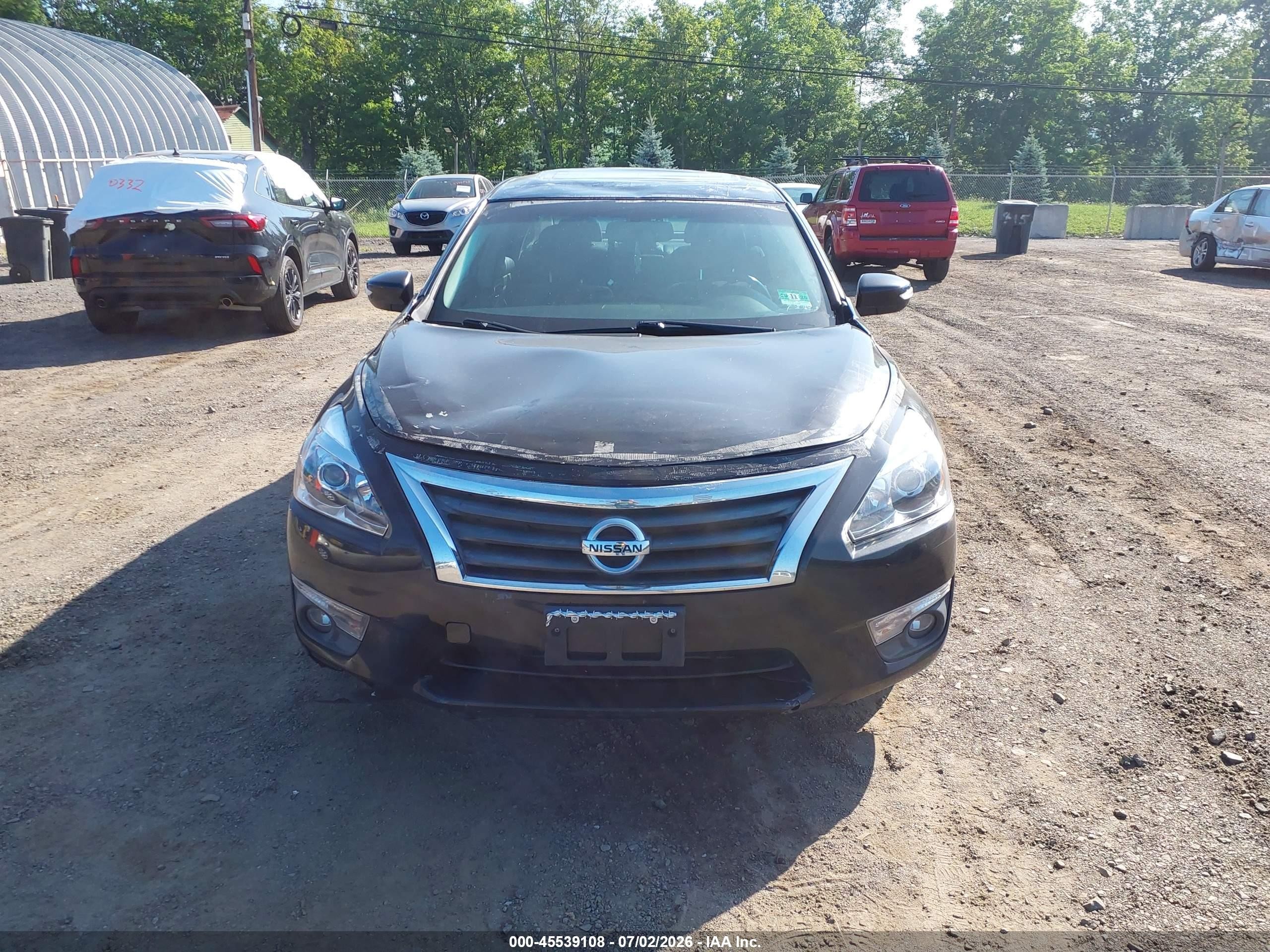2013 Nissan Altima 2.5 Sl Black vin: 1N4AL3APXDN472164