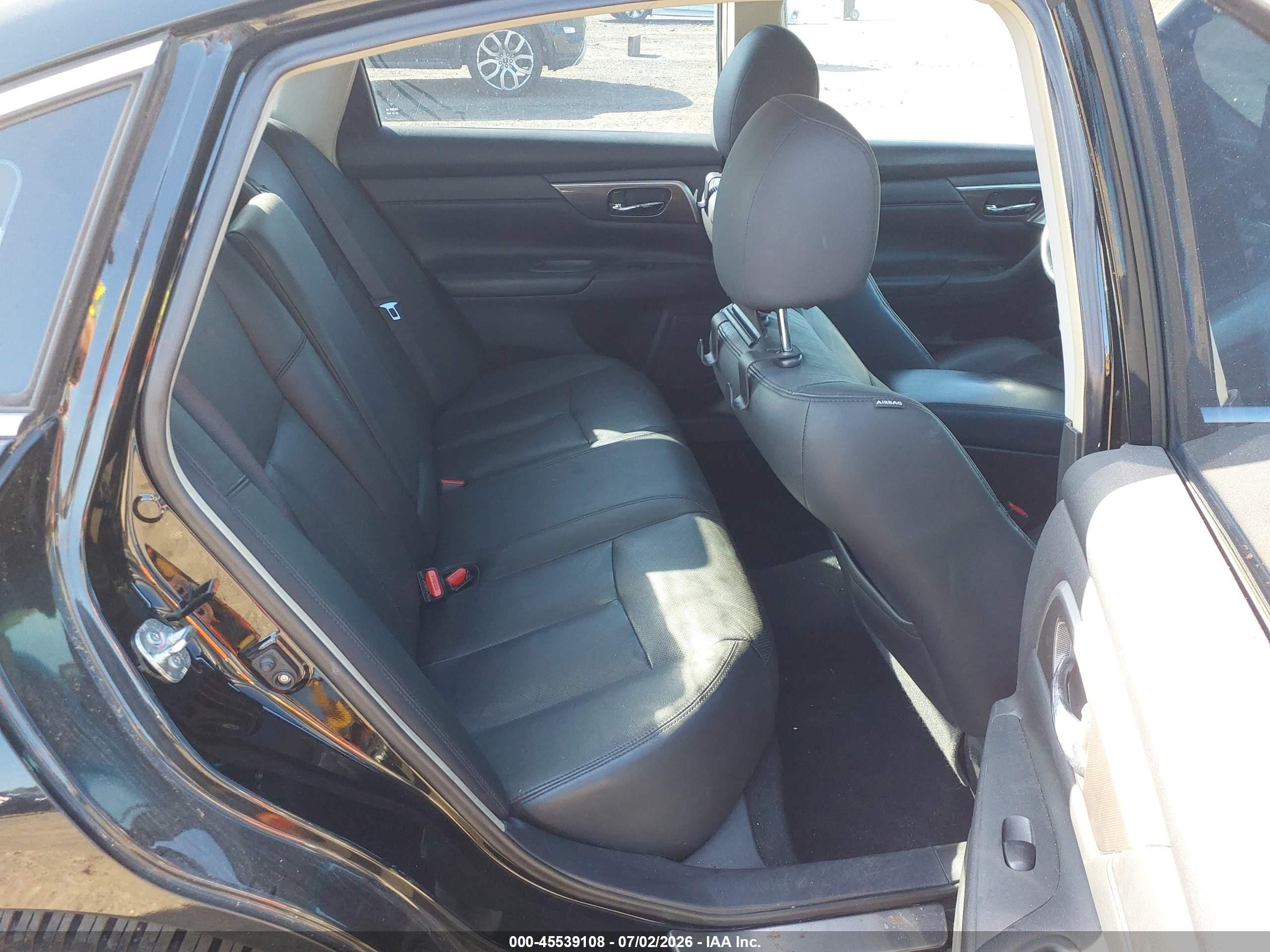 2013 Nissan Altima 2.5 Sl Black vin: 1N4AL3APXDN472164