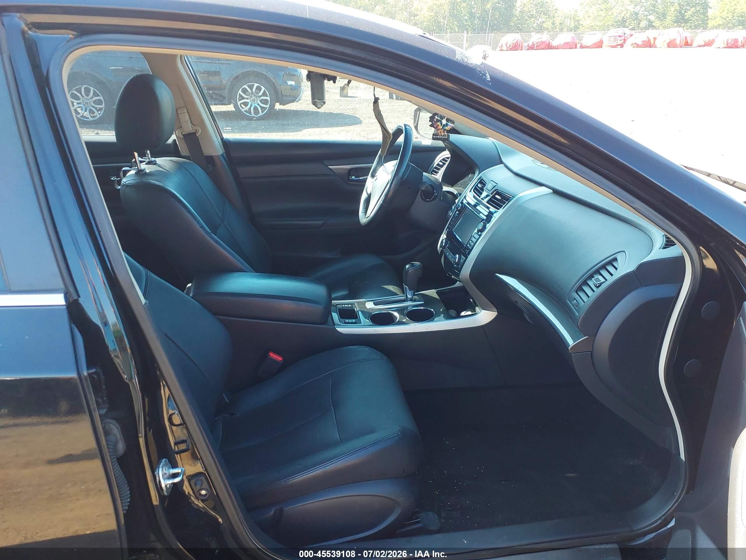 2013 Nissan Altima 2.5 Sl Black vin: 1N4AL3APXDN472164