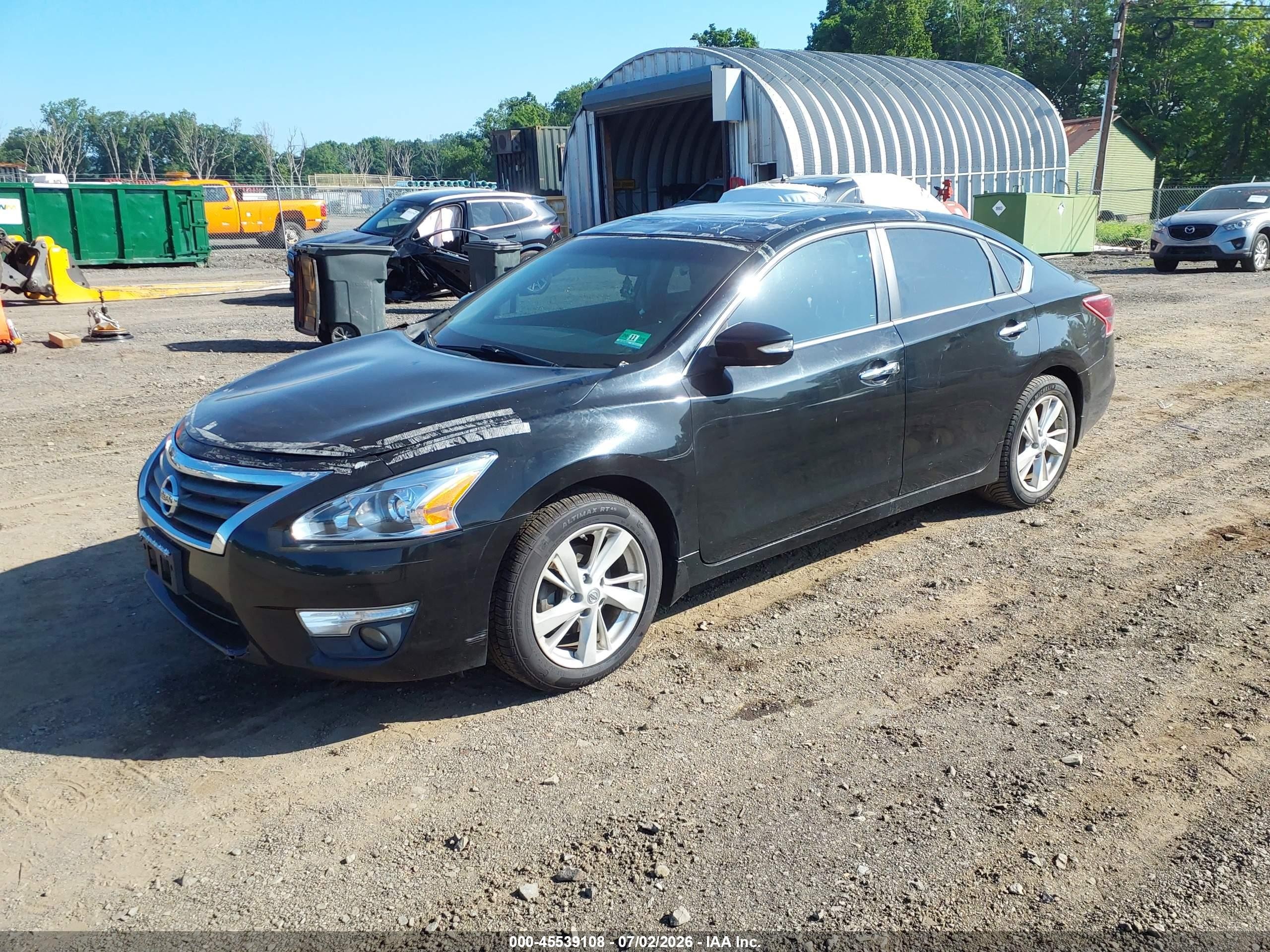 2013 Nissan Altima 2.5 Sl Black vin: 1N4AL3APXDN472164