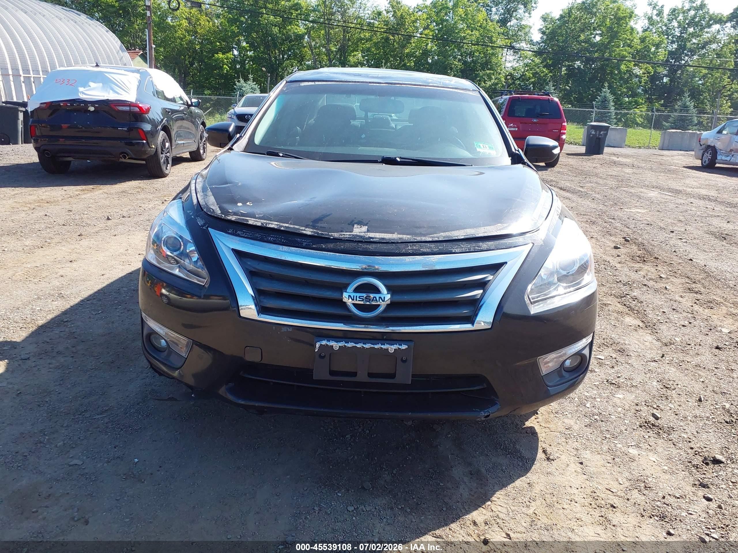2013 Nissan Altima 2.5 Sl Black vin: 1N4AL3APXDN472164