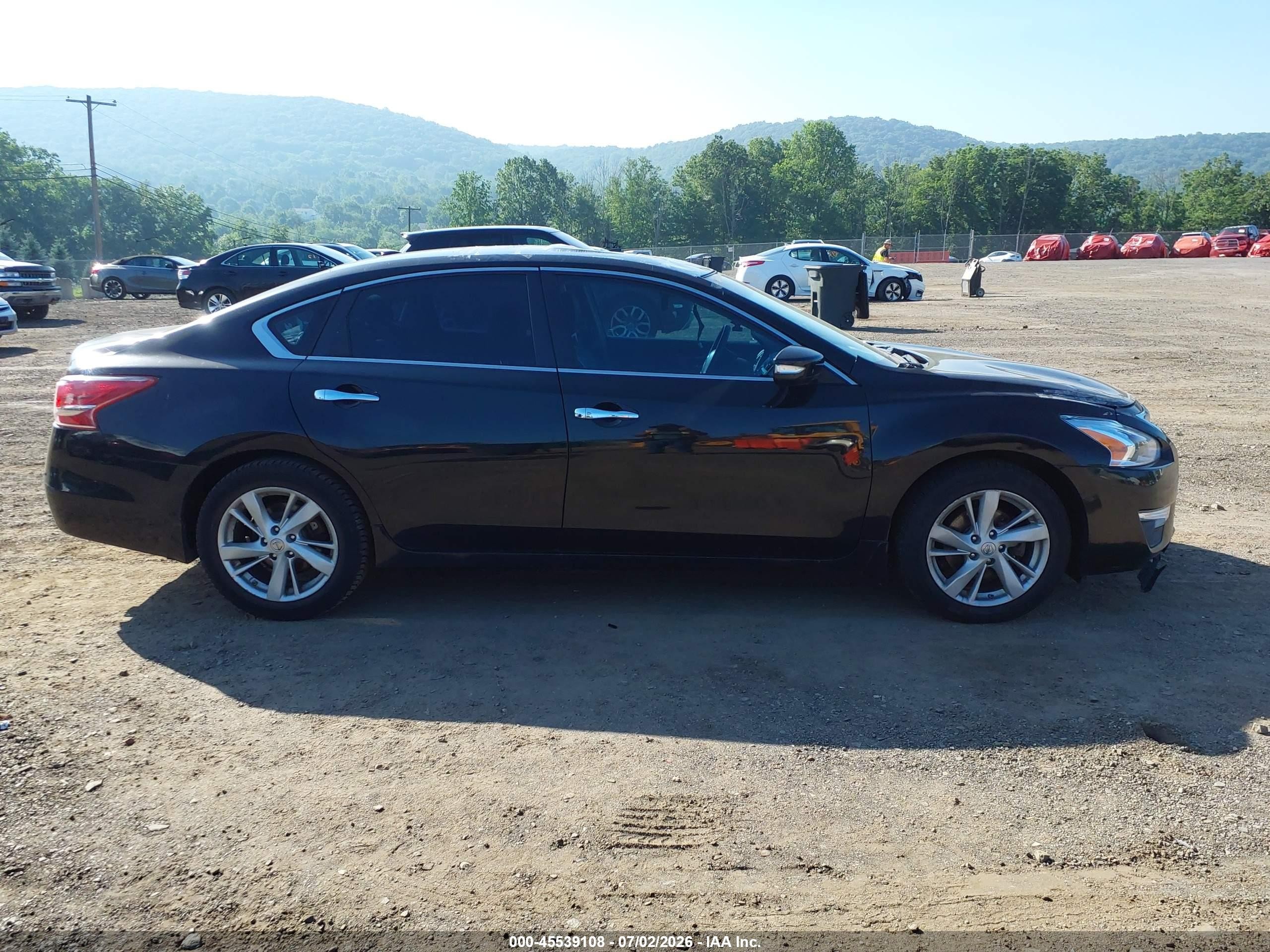 2013 Nissan Altima 2.5 Sl Black vin: 1N4AL3APXDN472164