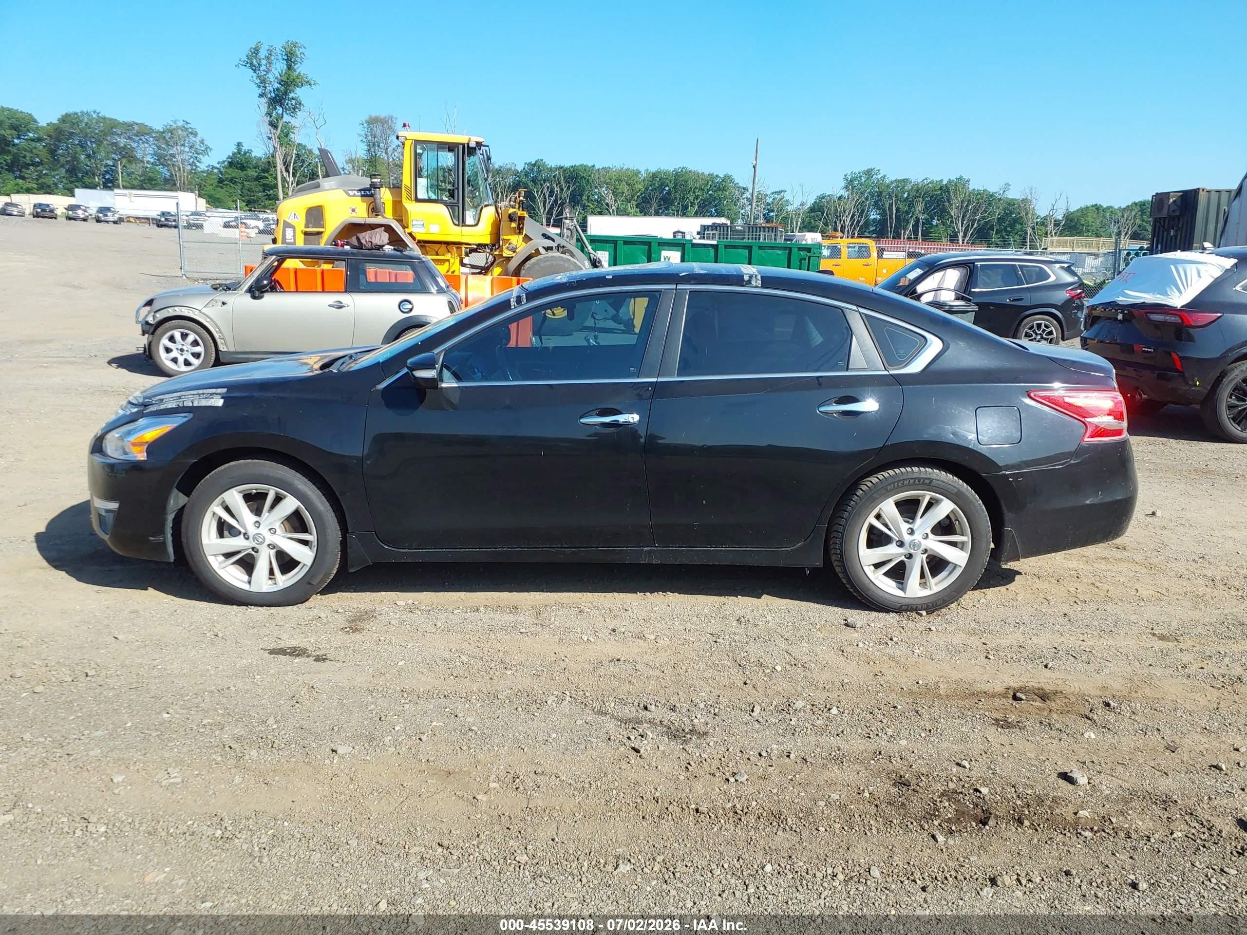 2013 Nissan Altima 2.5 Sl Black vin: 1N4AL3APXDN472164