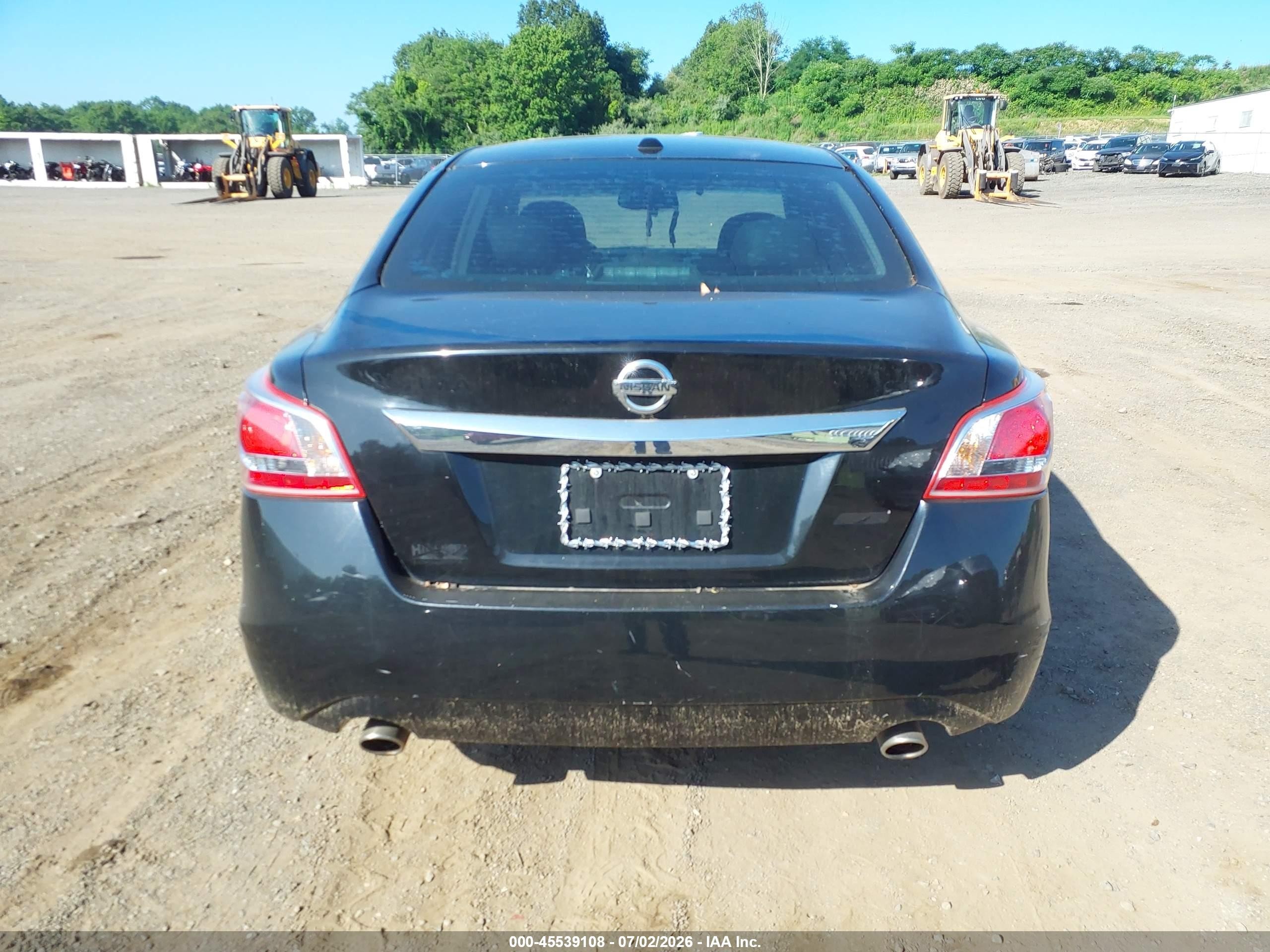 2013 Nissan Altima 2.5 Sl Black vin: 1N4AL3APXDN472164