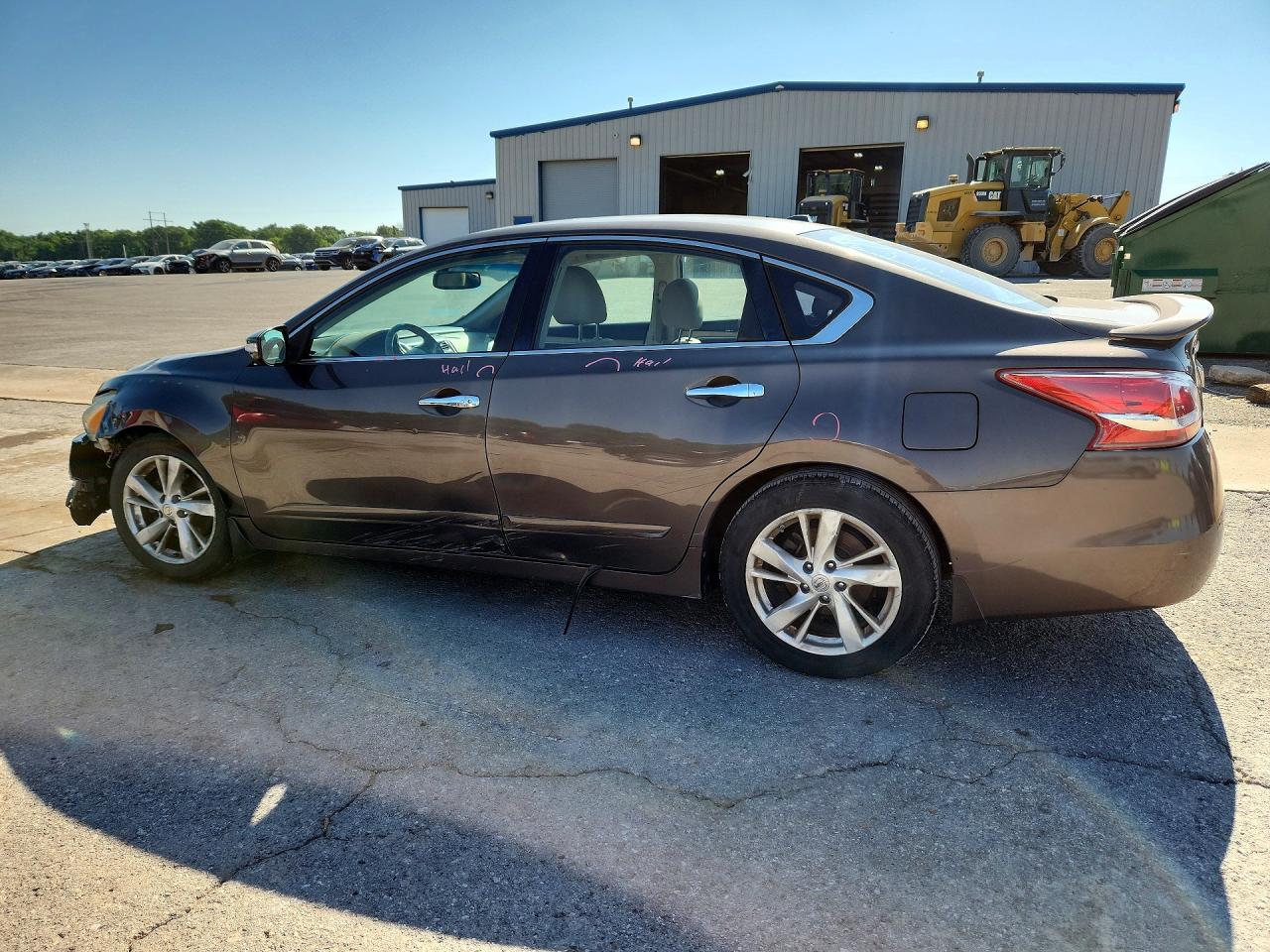2013 Nissan Altima 2.5 White vin: 1N4AL3APXDN478983