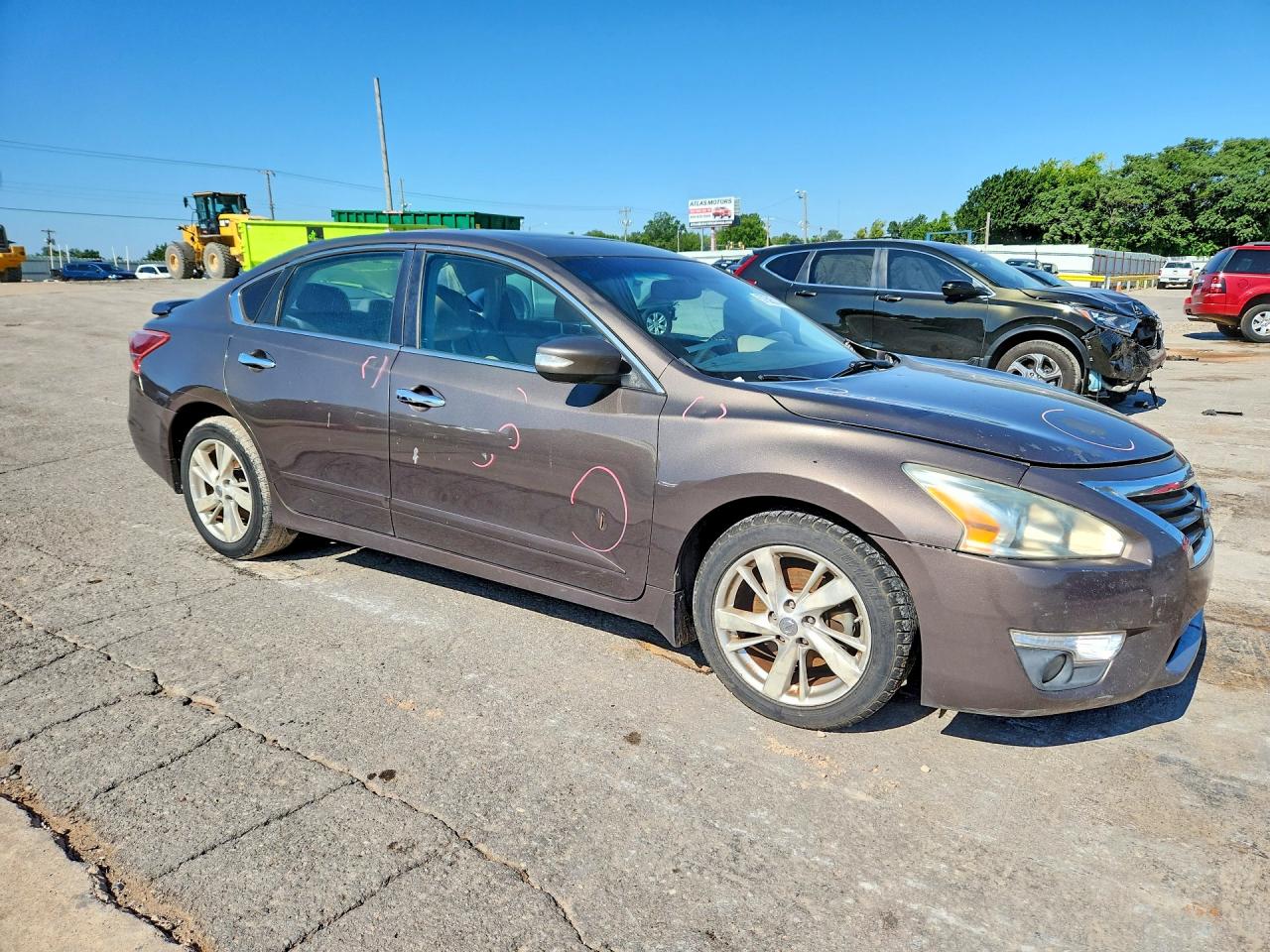2013 Nissan Altima 2.5 White vin: 1N4AL3APXDN478983