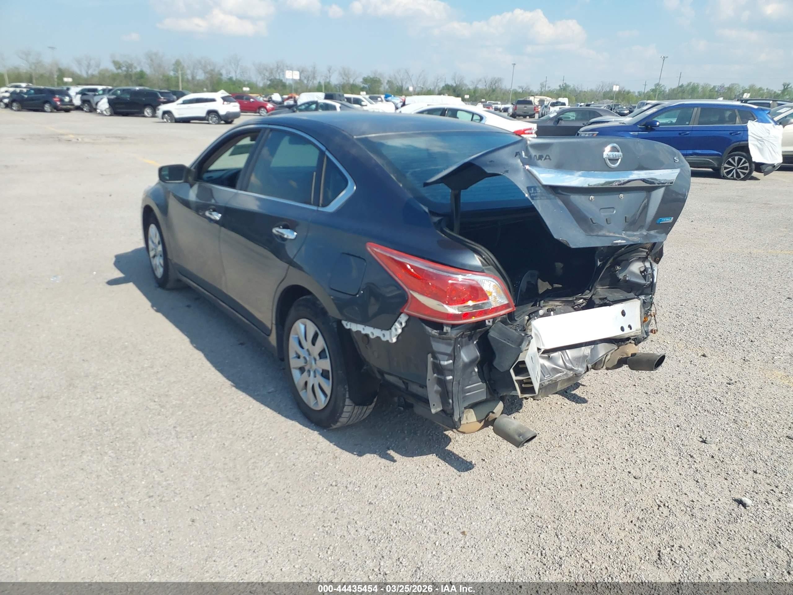 2013 Nissan Altima 2.5 S Gray vin: 1N4AL3APXDN480474