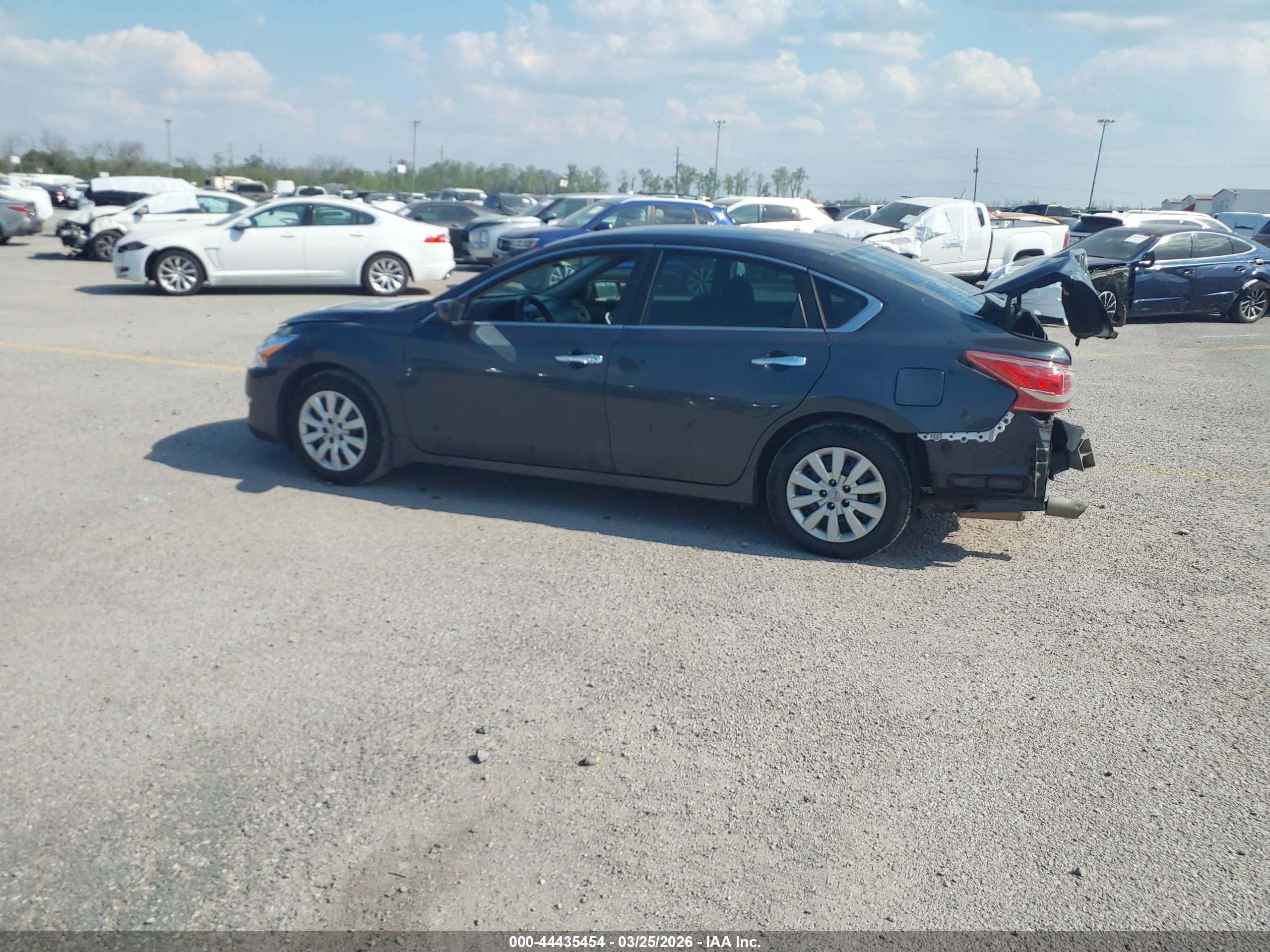 2013 Nissan Altima 2.5 S Gray vin: 1N4AL3APXDN480474