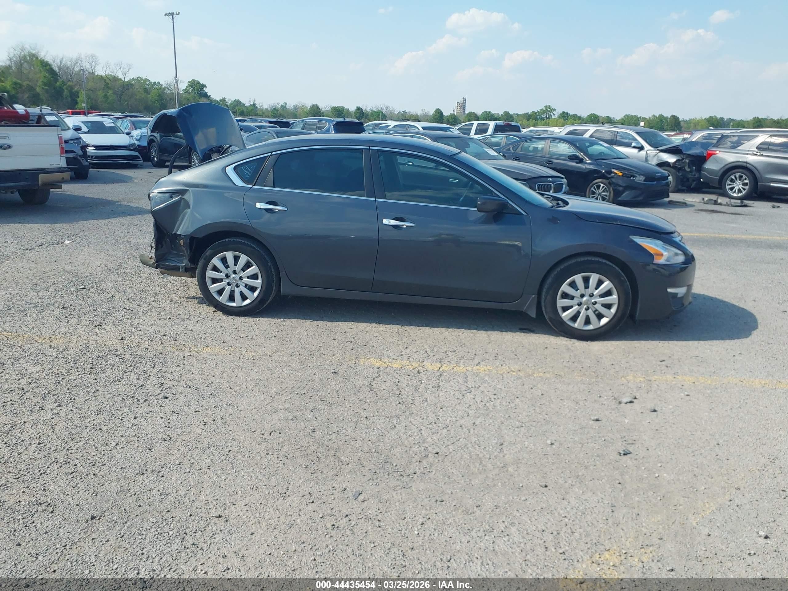 2013 Nissan Altima 2.5 S Gray vin: 1N4AL3APXDN480474