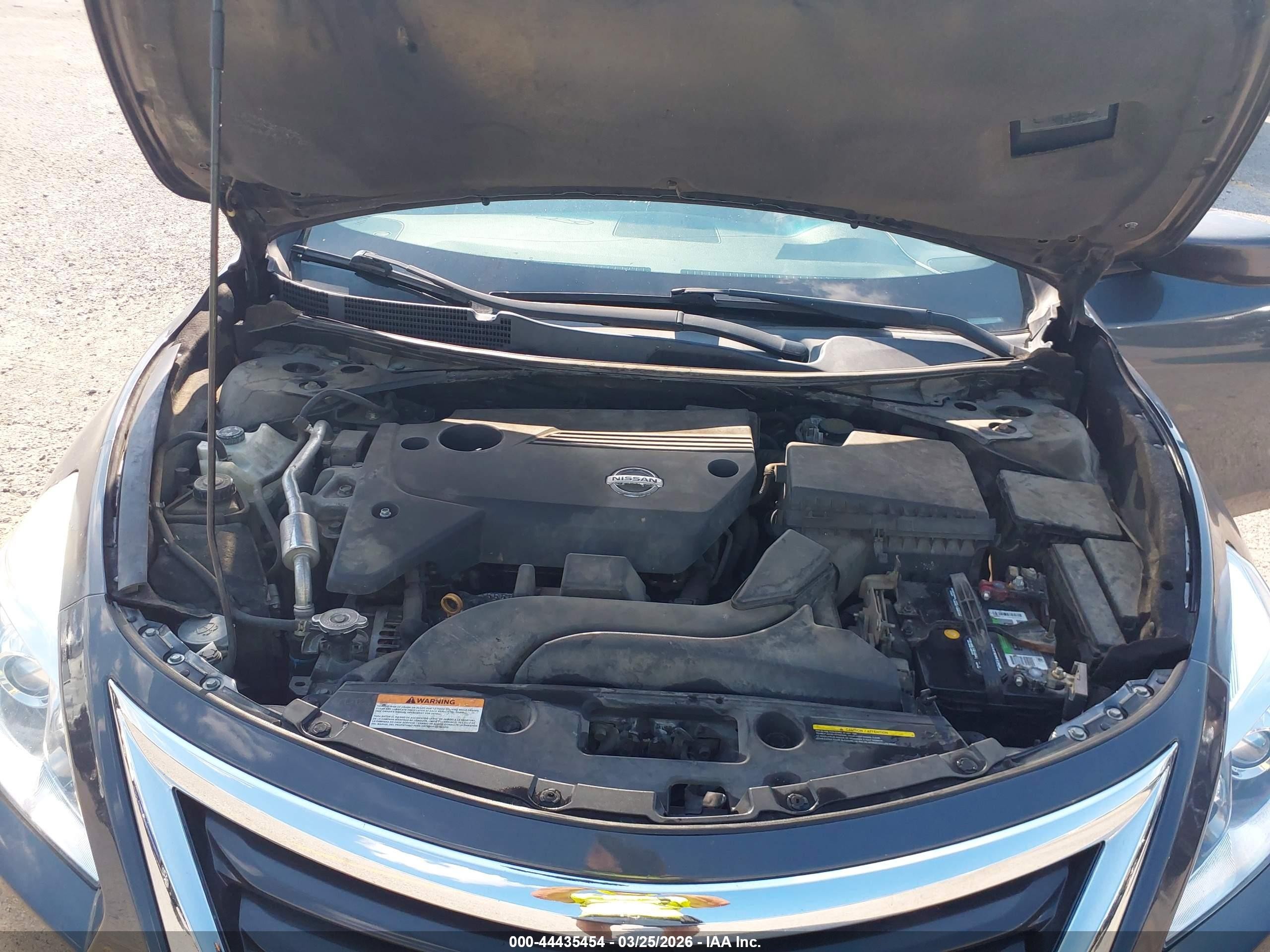 2013 Nissan Altima 2.5 S Gray vin: 1N4AL3APXDN480474