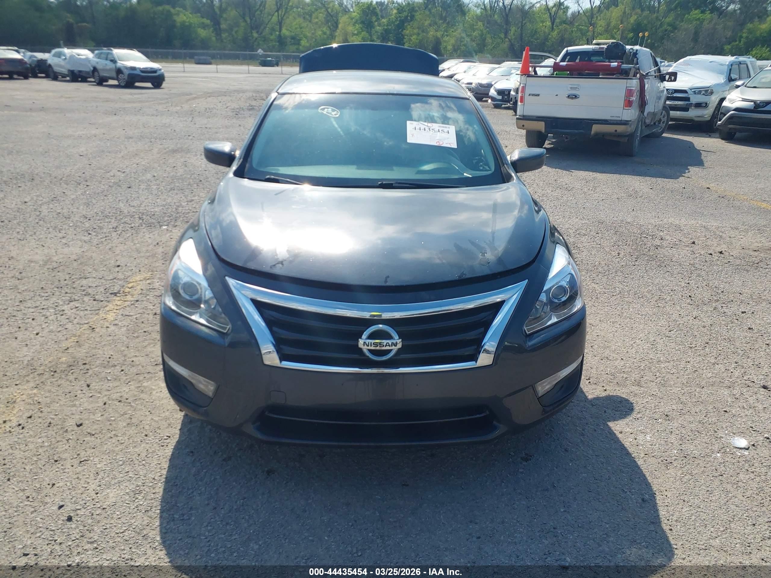 2013 Nissan Altima 2.5 S Gray vin: 1N4AL3APXDN480474