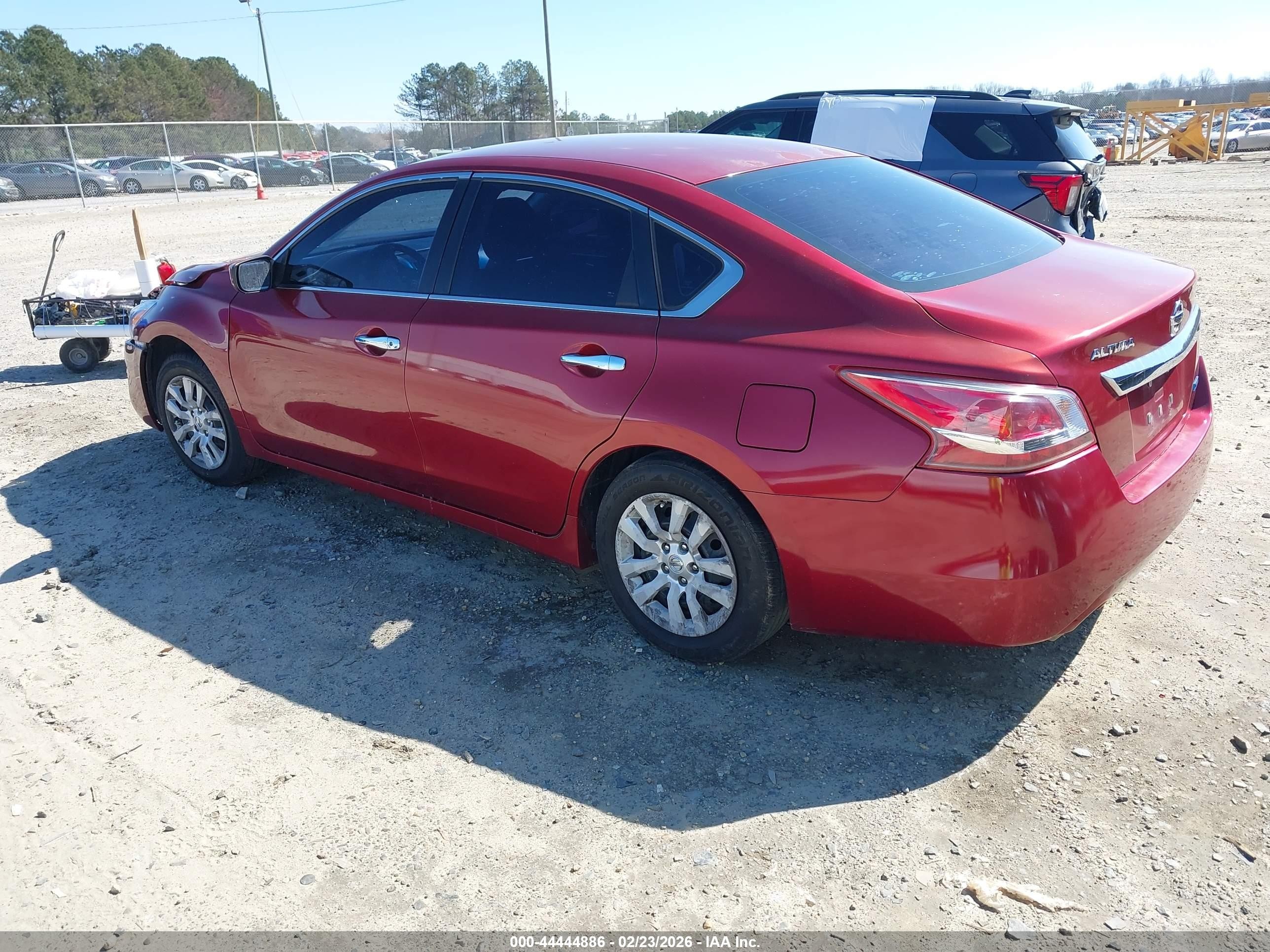 2013 Nissan Altima 2.5 S Maroon vin: 1N4AL3APXDN487084