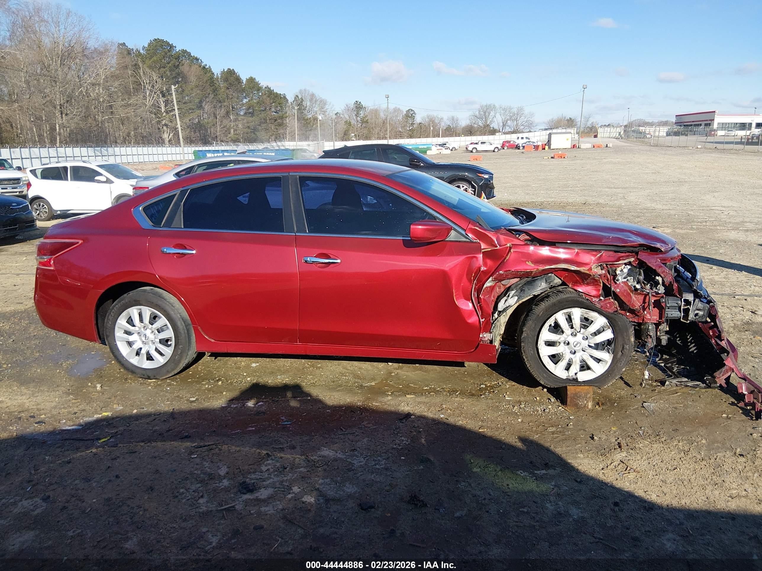2013 Nissan Altima 2.5 S Maroon vin: 1N4AL3APXDN487084