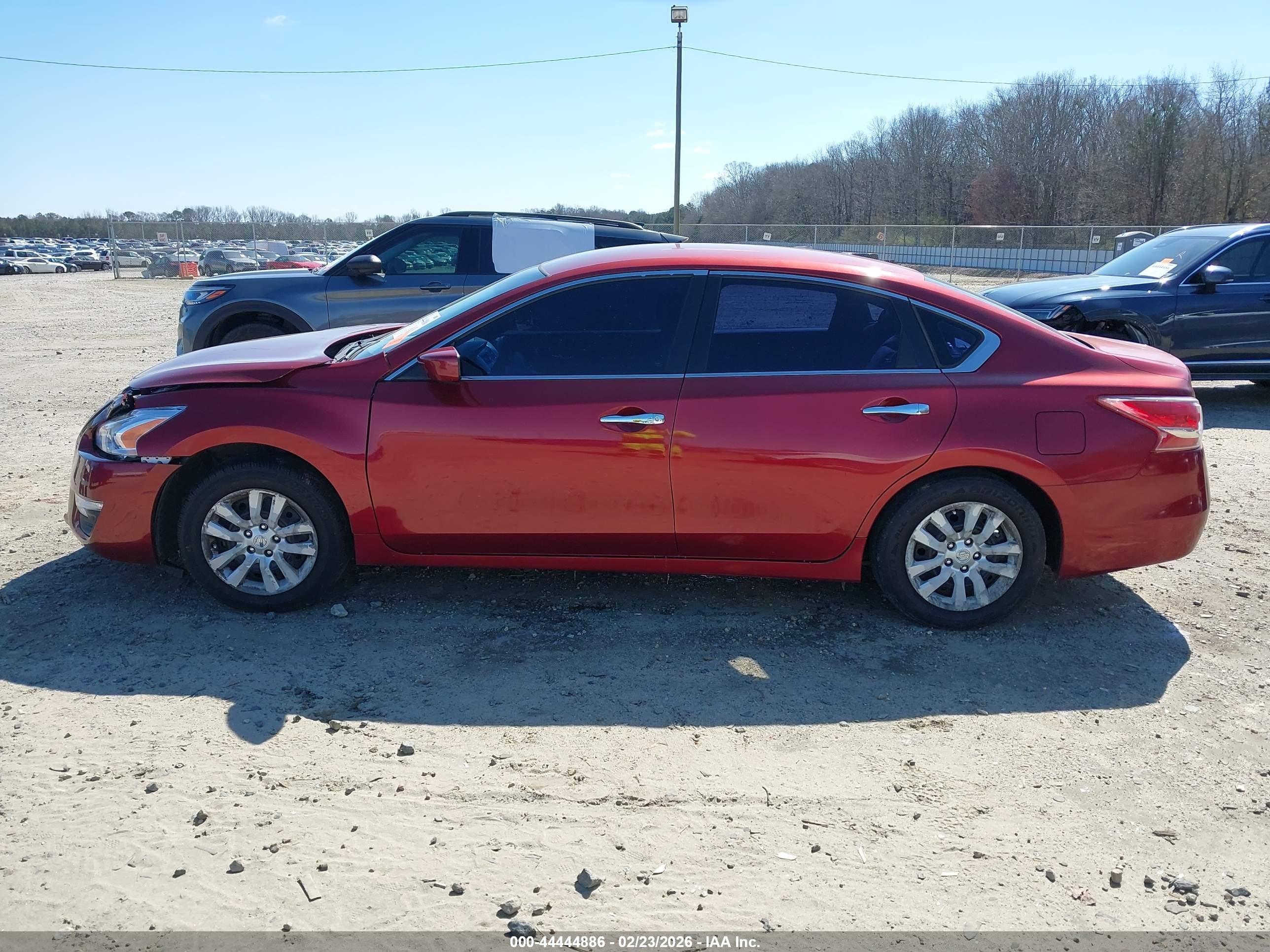 2013 Nissan Altima 2.5 S Maroon vin: 1N4AL3APXDN487084