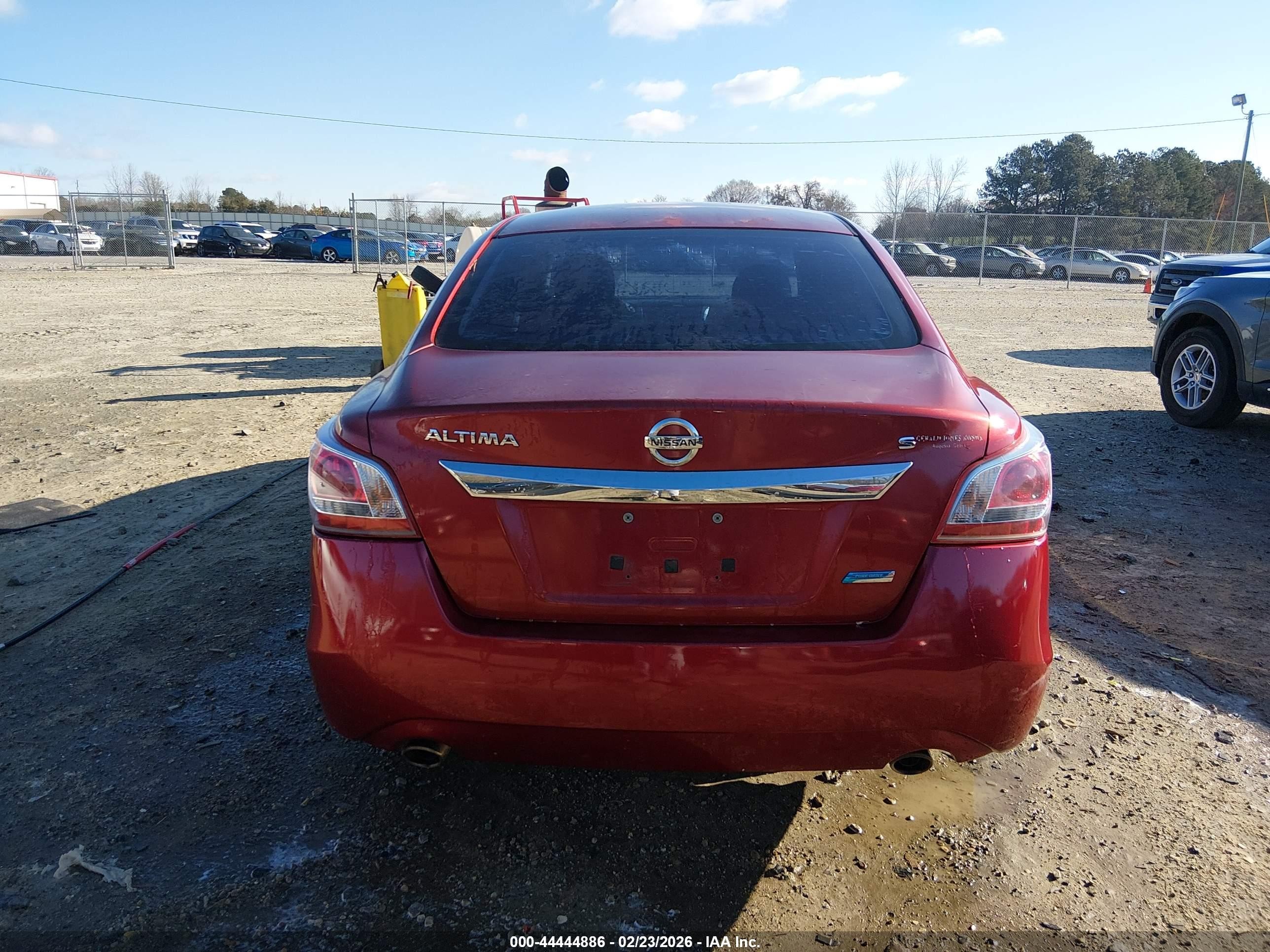 2013 Nissan Altima 2.5 S Maroon vin: 1N4AL3APXDN487084