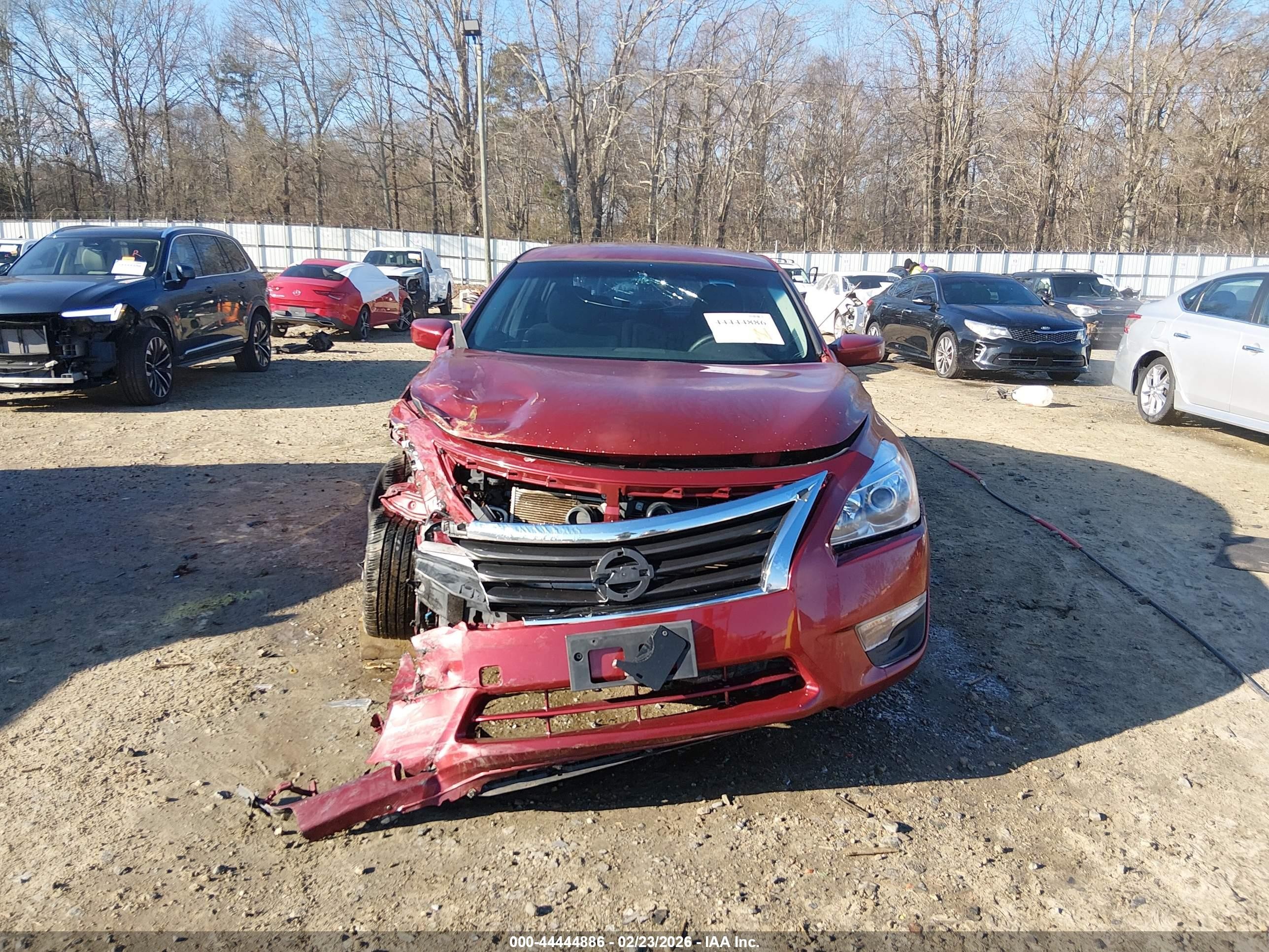 2013 Nissan Altima 2.5 S Maroon vin: 1N4AL3APXDN487084