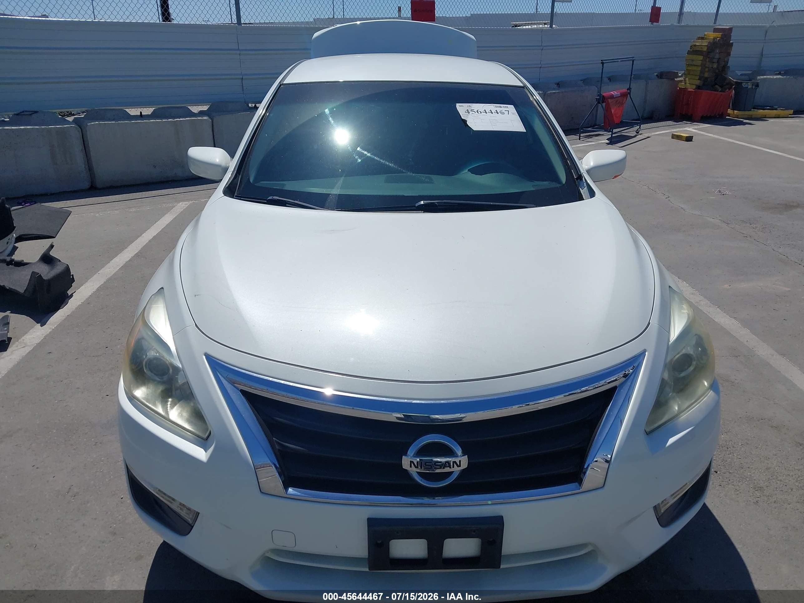 2013 Nissan Altima 2.5 S White vin: 1N4AL3APXDN488056