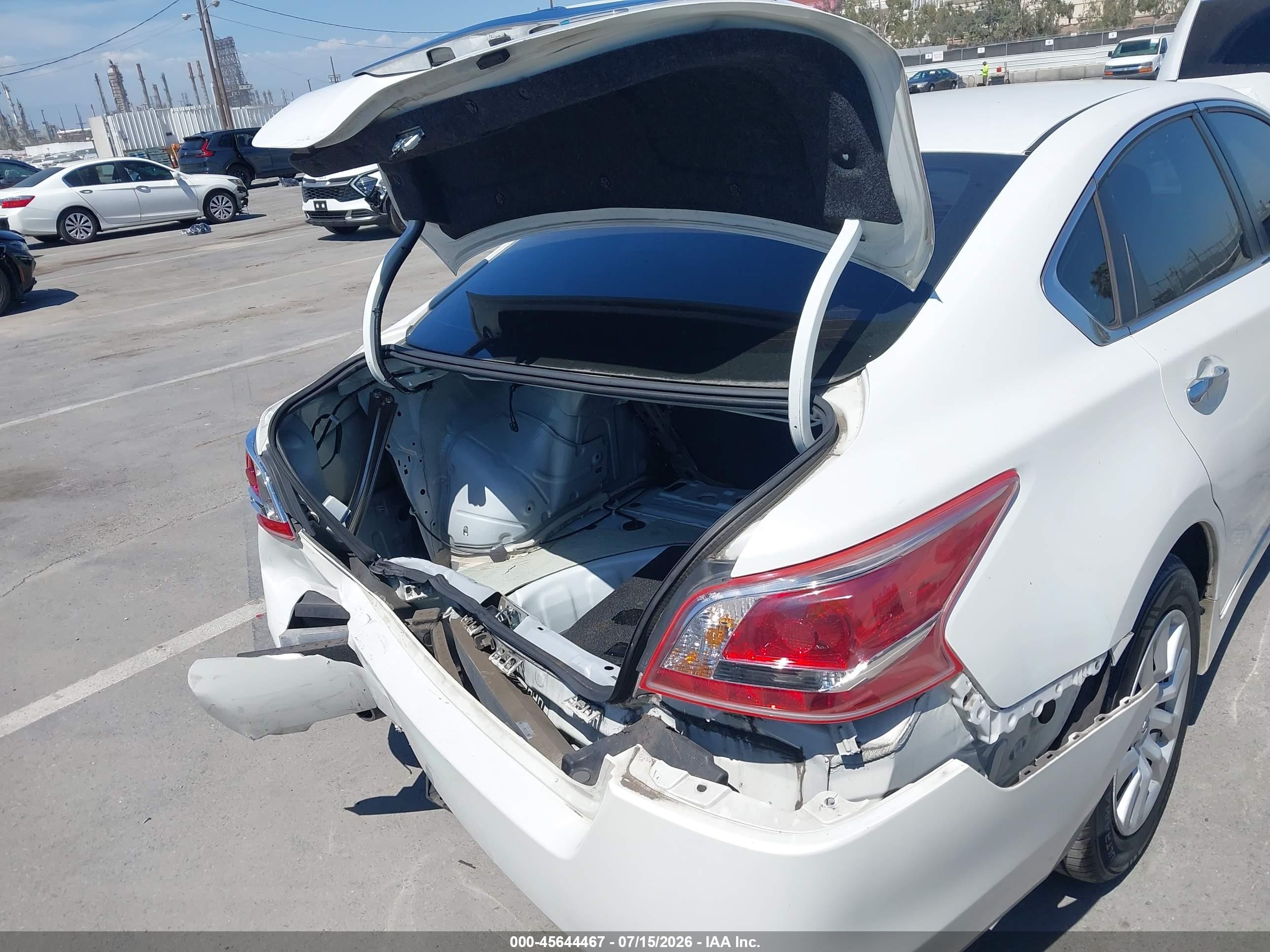 2013 Nissan Altima 2.5 S White vin: 1N4AL3APXDN488056