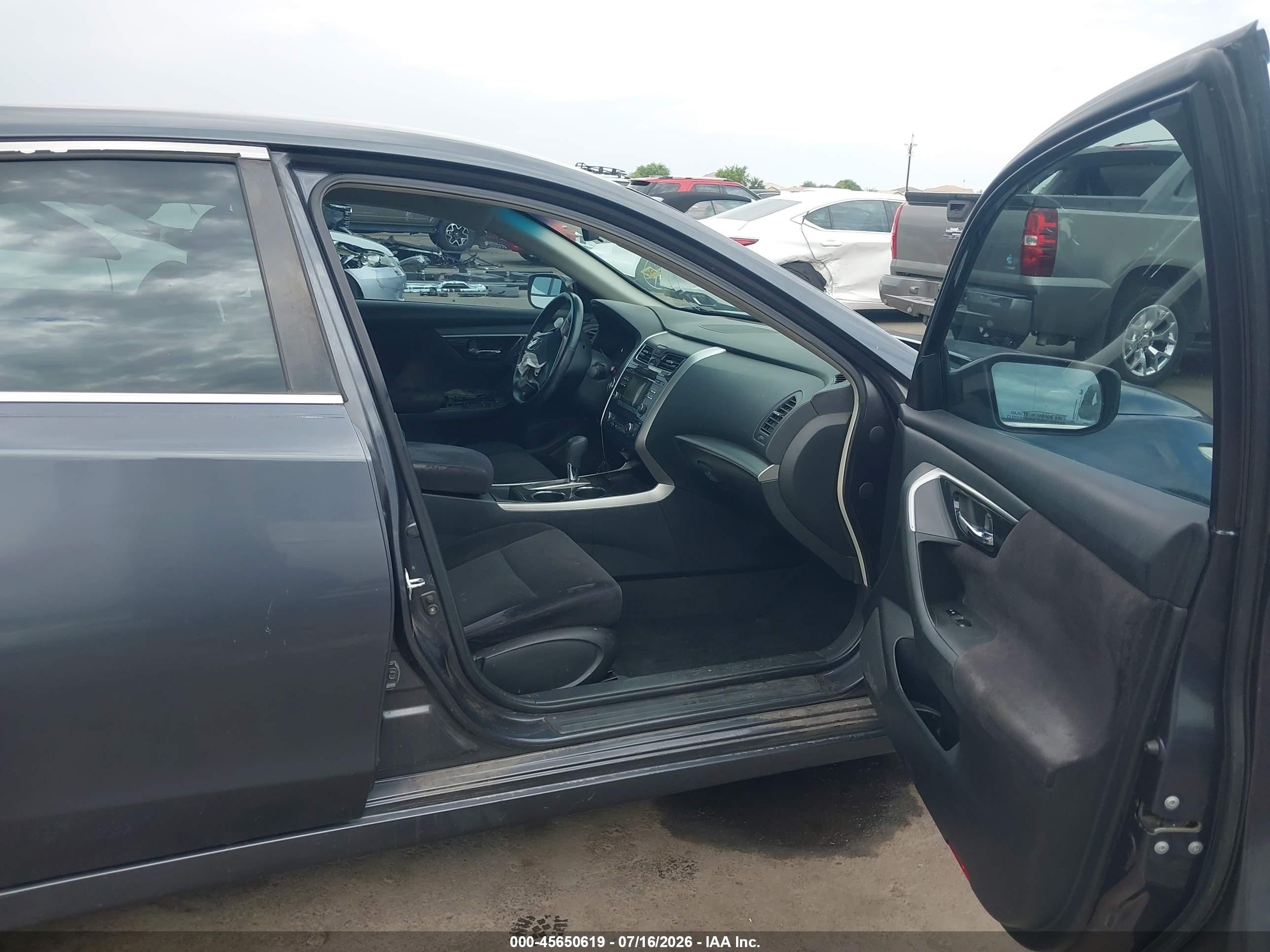 2013 Nissan Altima 2.5 Sv Gray vin: 1N4AL3APXDN489126