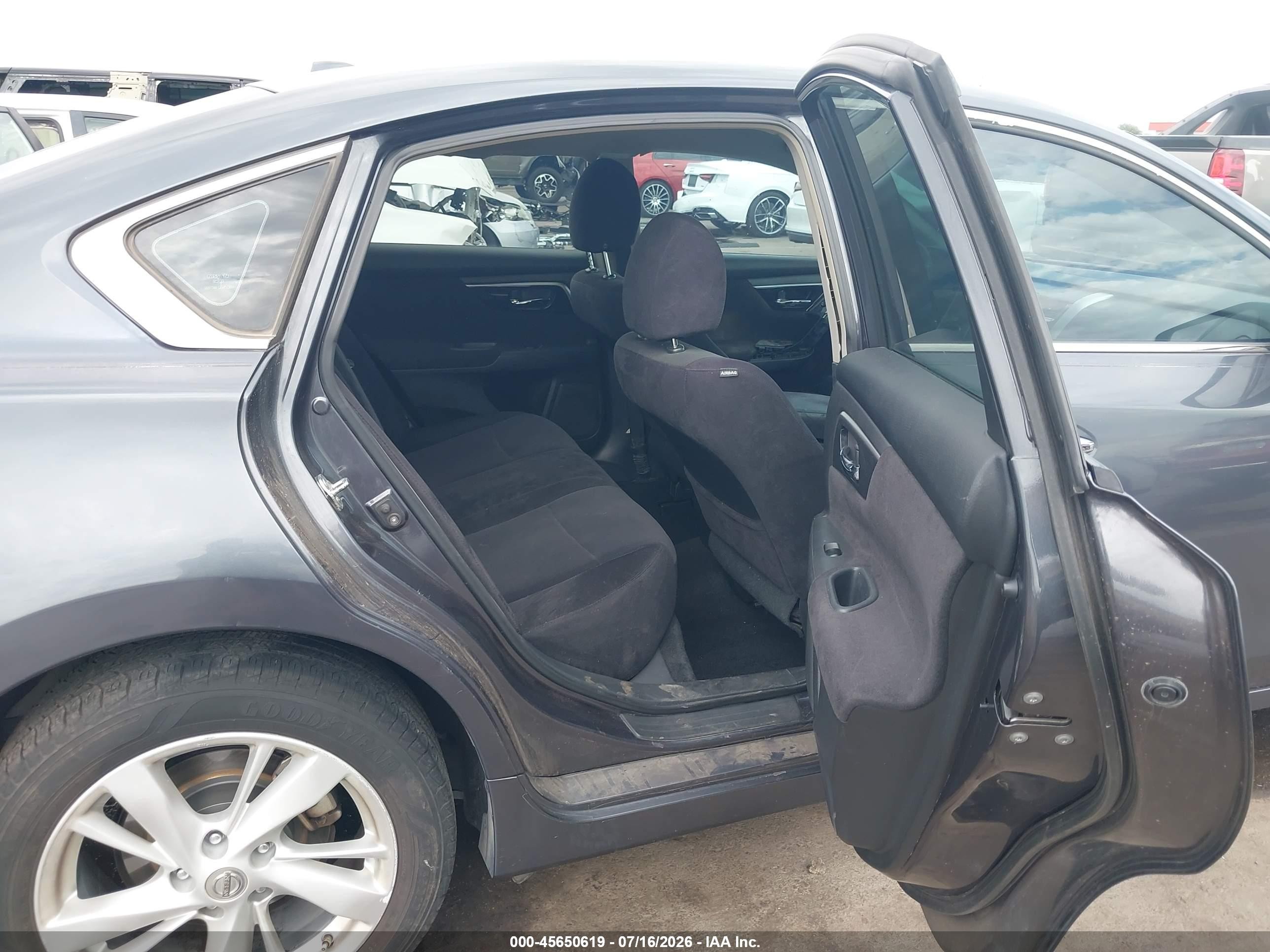 2013 Nissan Altima 2.5 Sv Gray vin: 1N4AL3APXDN489126