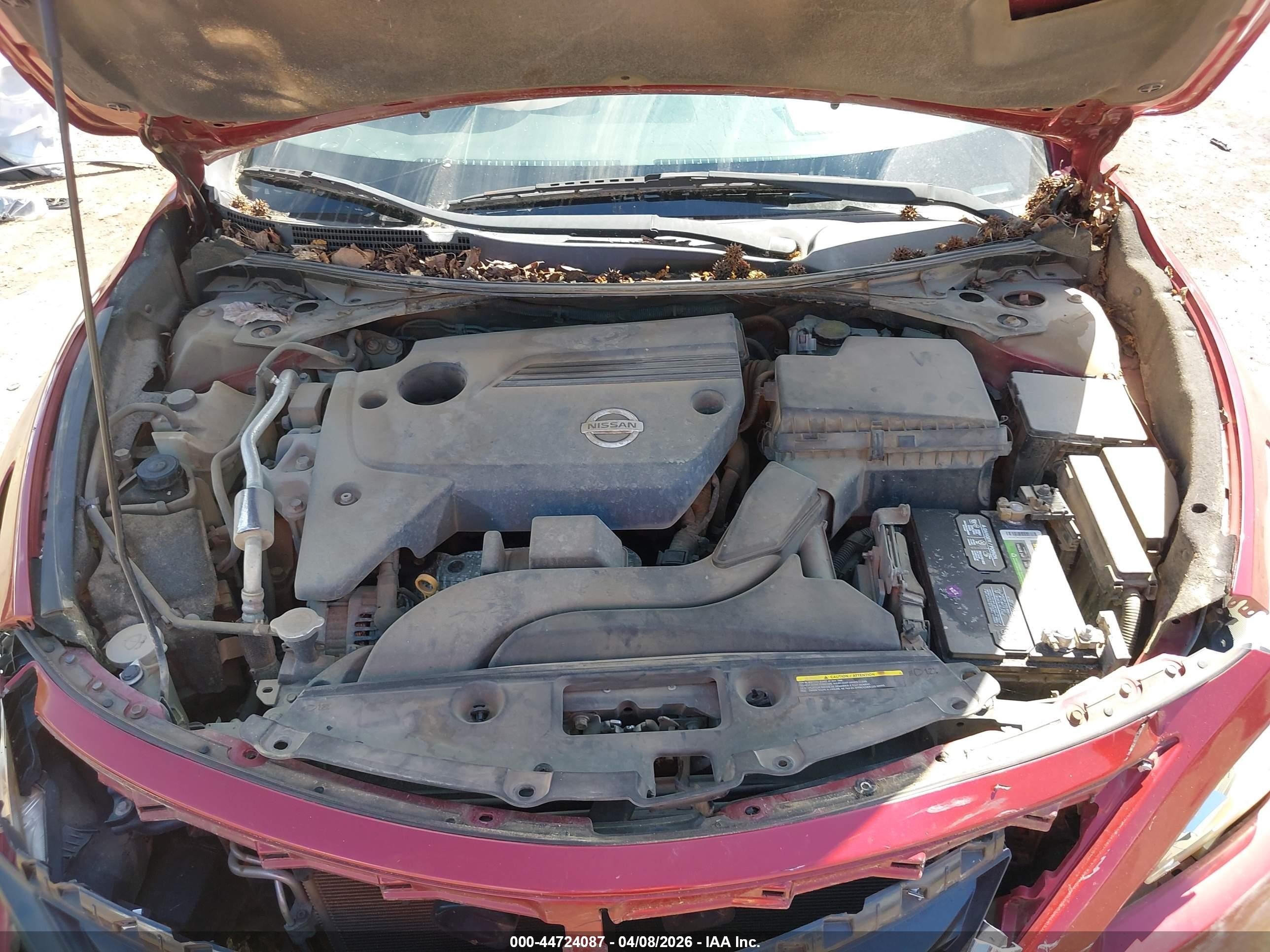 2013 Nissan Altima 2.5 S Red vin: 1N4AL3APXDN526403