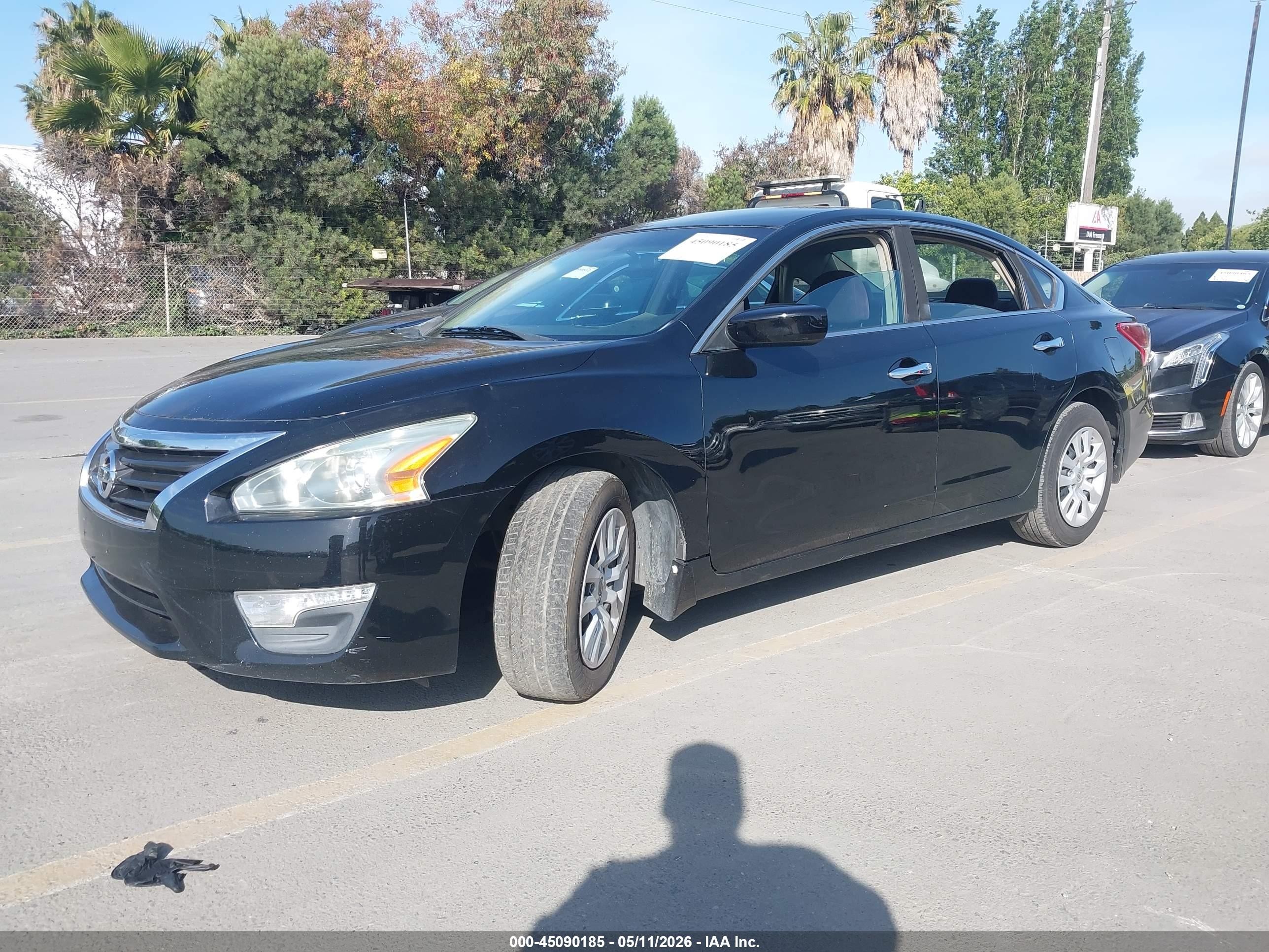 2013 Nissan Altima 2.5 S Black vin: 1N4AL3APXDN528894
