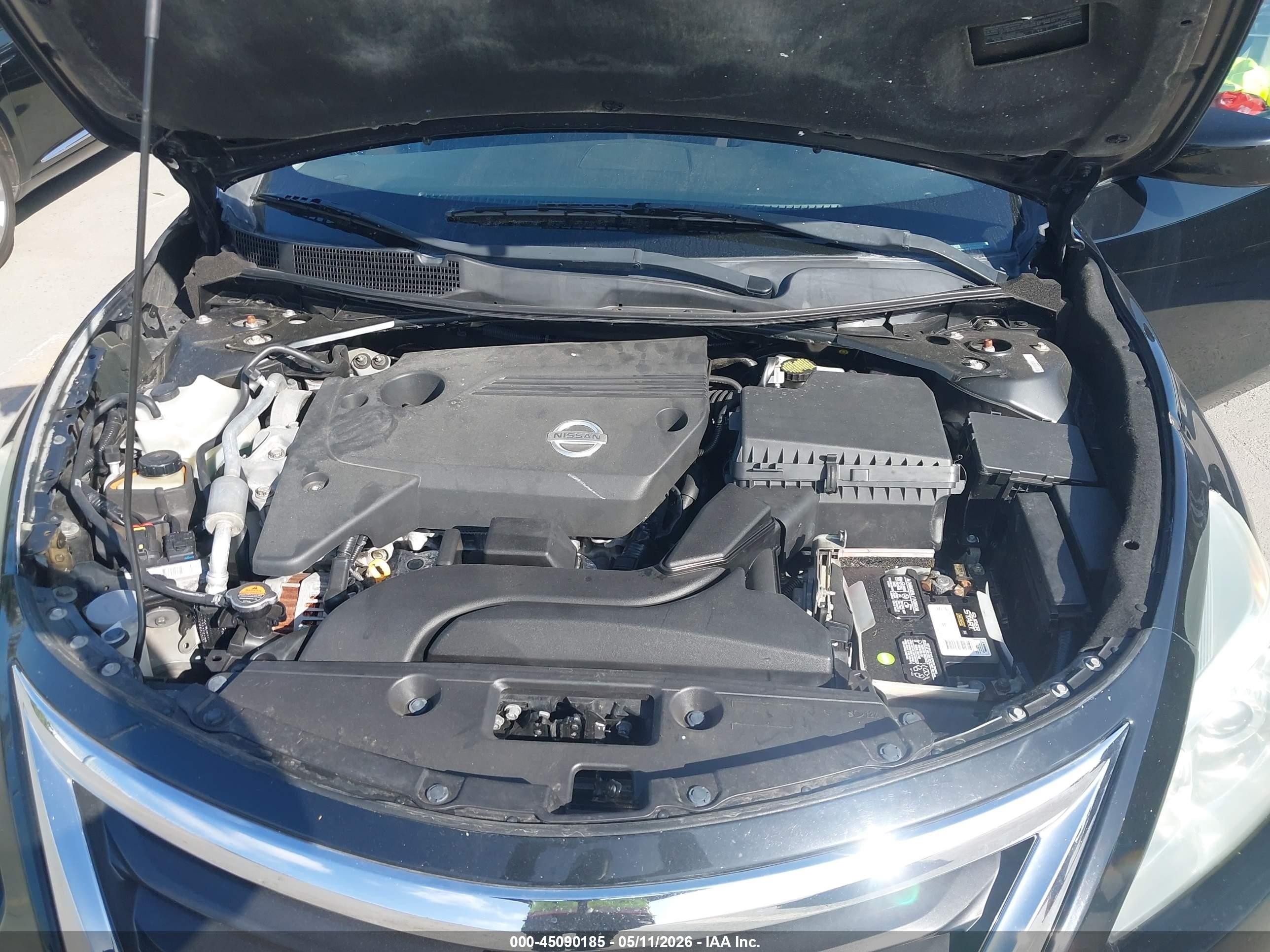 2013 Nissan Altima 2.5 S Black vin: 1N4AL3APXDN528894