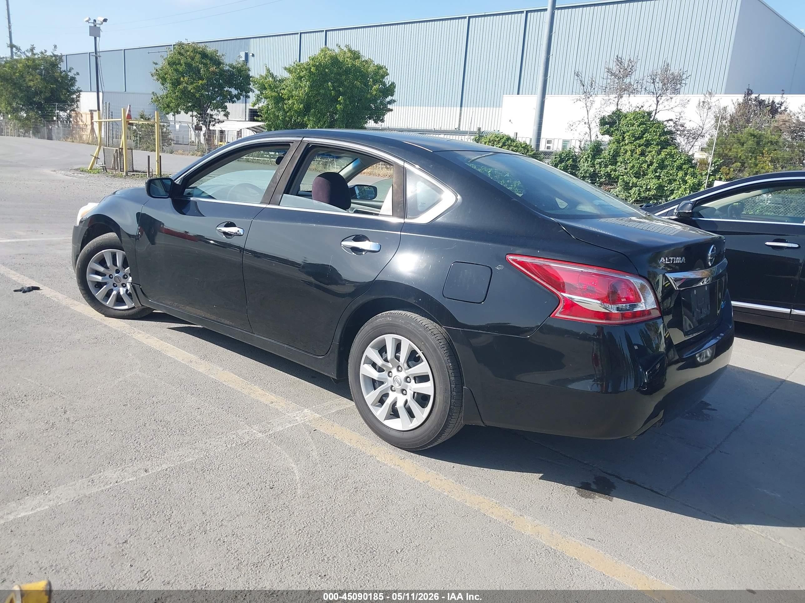2013 Nissan Altima 2.5 S Black vin: 1N4AL3APXDN528894