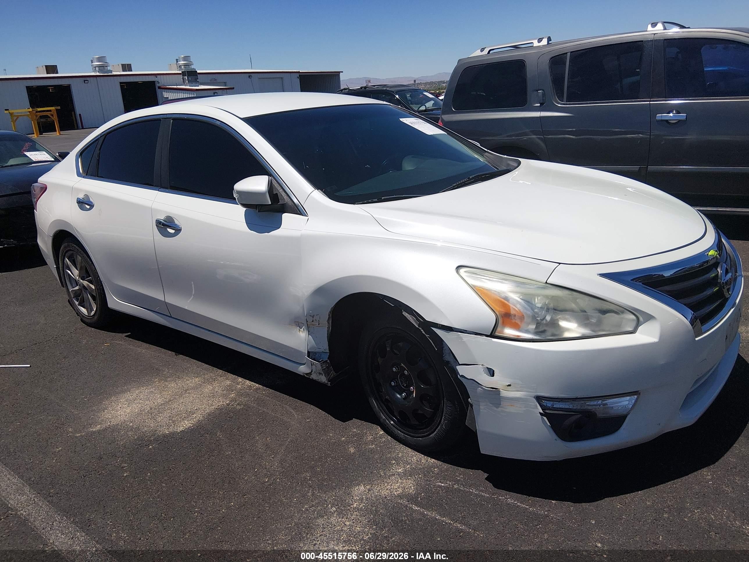 2013 Nissan Altima 2.5 Sl White vin: 1N4AL3APXDN530838
