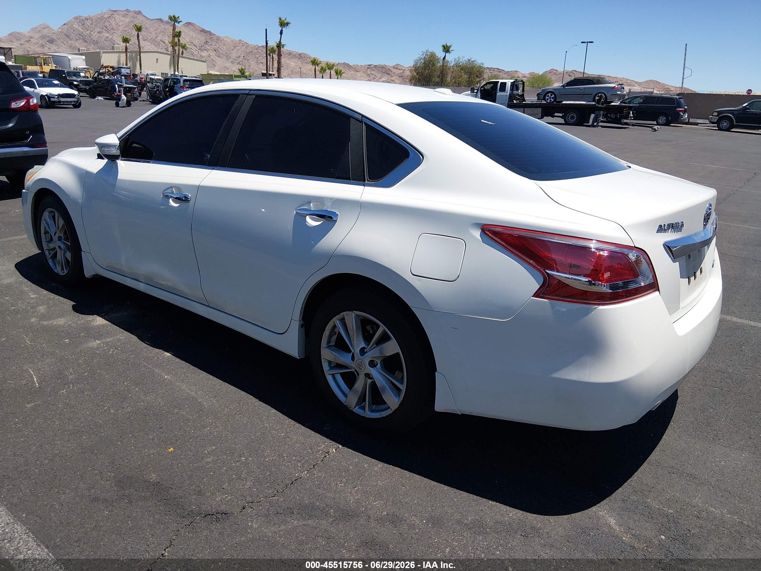 2013 Nissan Altima 2.5 Sl White vin: 1N4AL3APXDN530838
