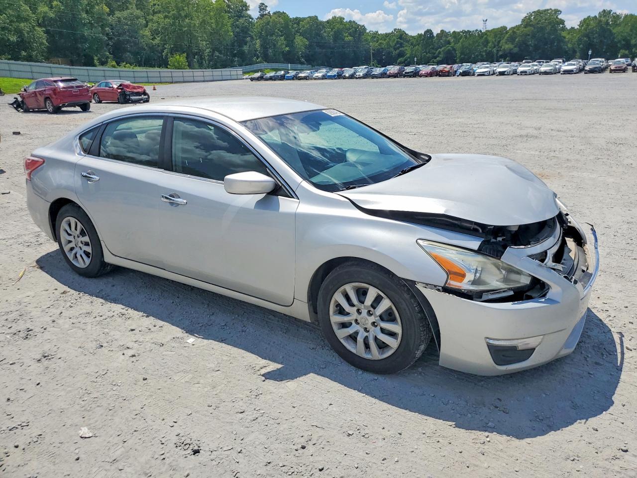 2013 Nissan Altima 2.5 Silver vin: 1N4AL3APXDN533819