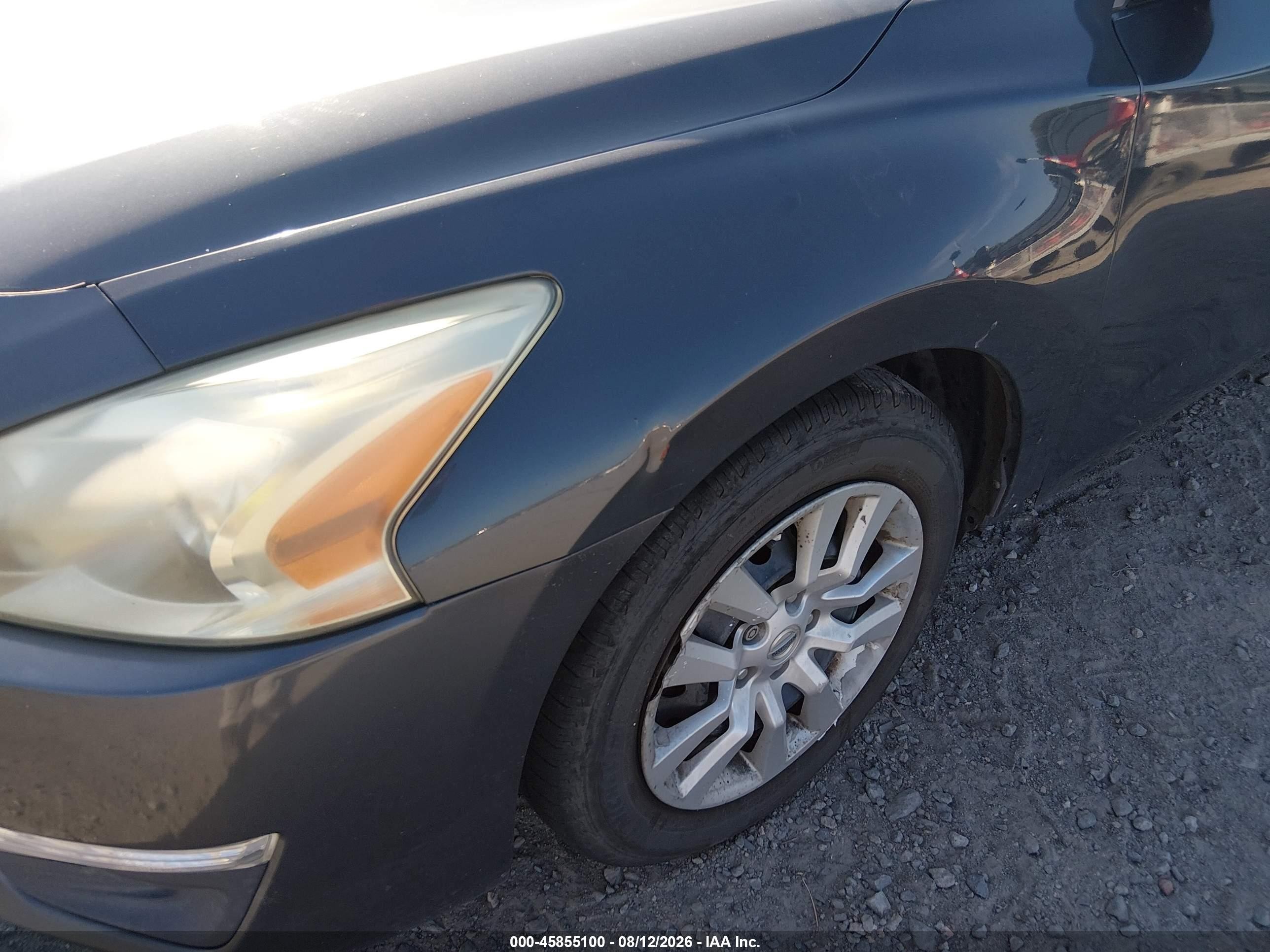 2013 Nissan Altima 2.5 S Blue vin: 1N4AL3APXDN537594