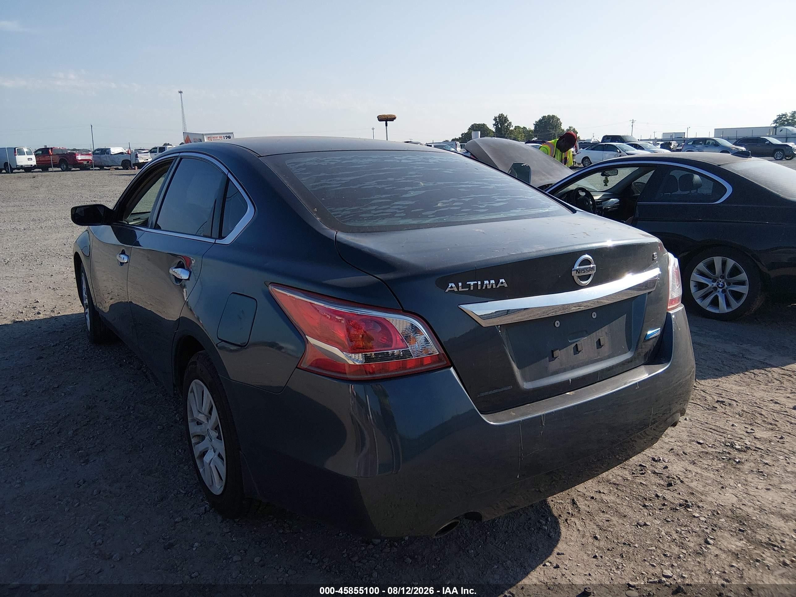 2013 Nissan Altima 2.5 S Blue vin: 1N4AL3APXDN537594