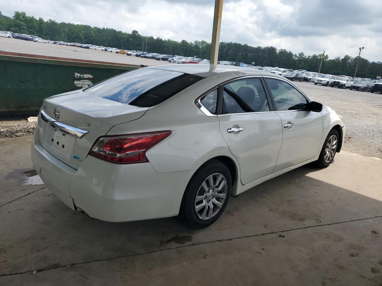 2013 Nissan Altima 2.5 White vin: 1N4AL3APXDN540463