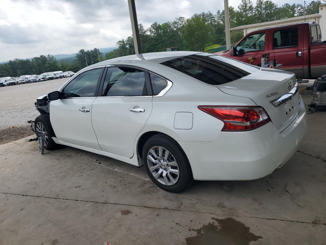 2013 Nissan Altima 2.5 White vin: 1N4AL3APXDN540463