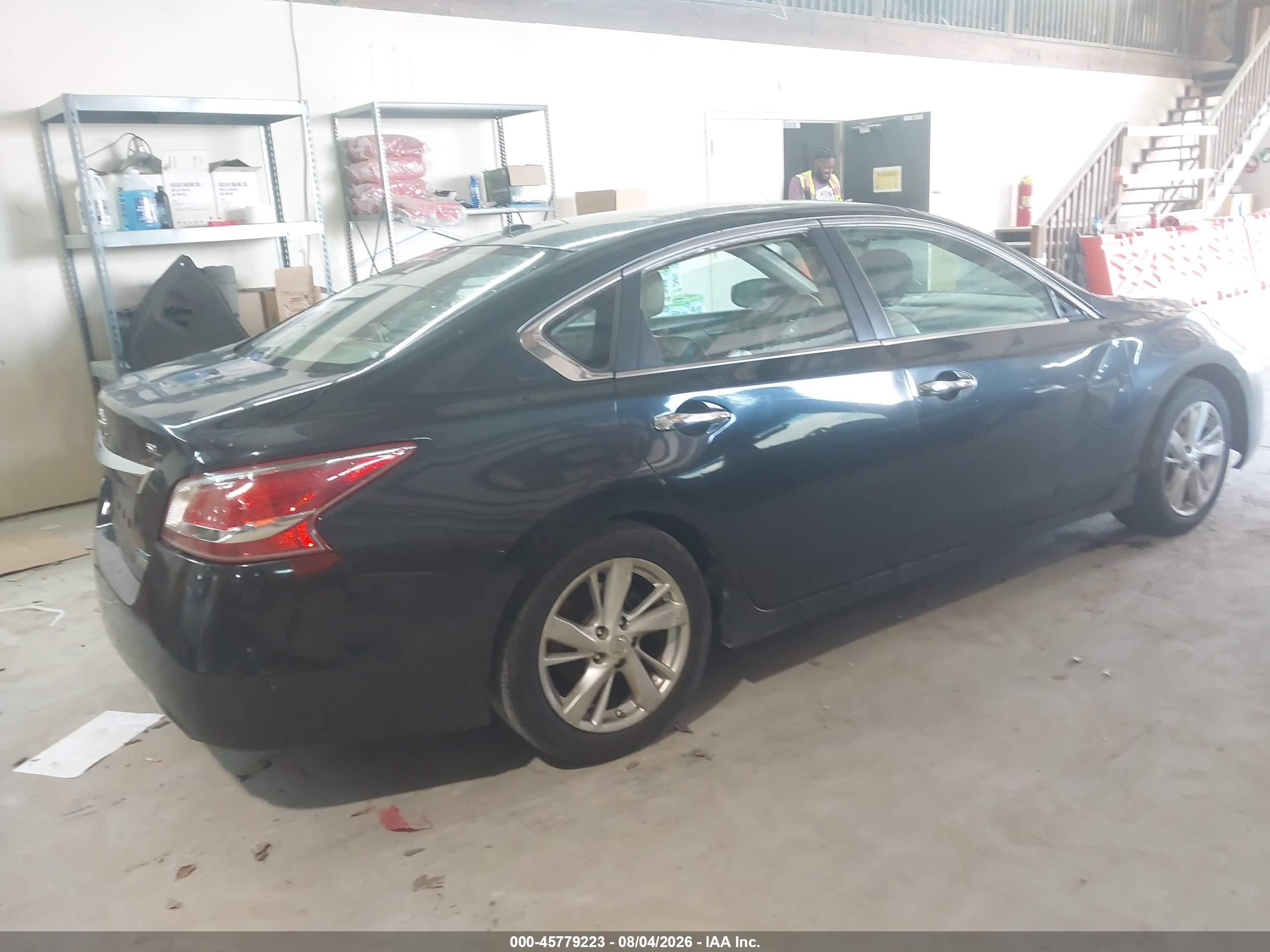 2013 Nissan Altima 2.5 Sl Black vin: 1N4AL3APXDN543430