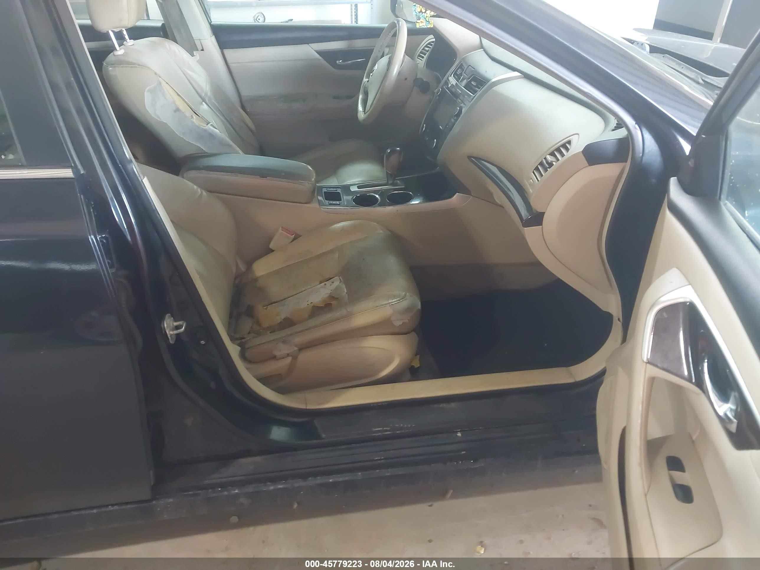 2013 Nissan Altima 2.5 Sl Black vin: 1N4AL3APXDN543430