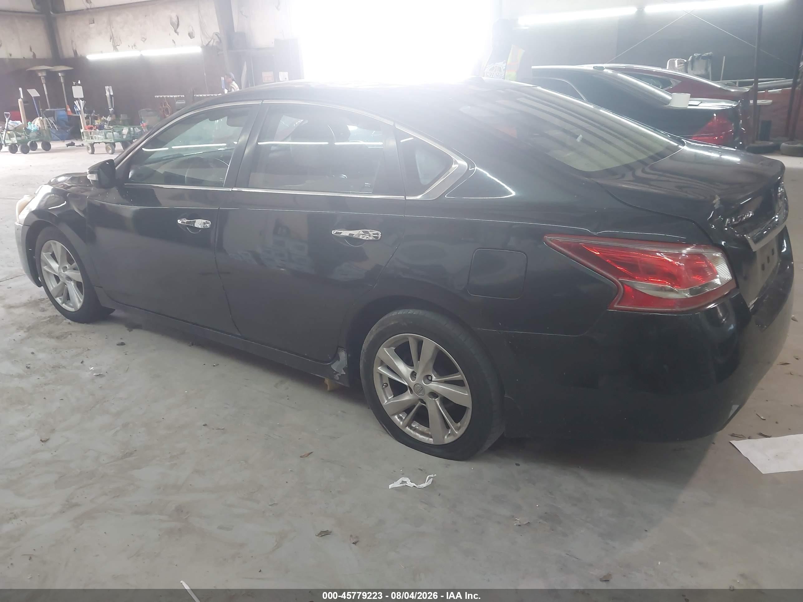 2013 Nissan Altima 2.5 Sl Black vin: 1N4AL3APXDN543430