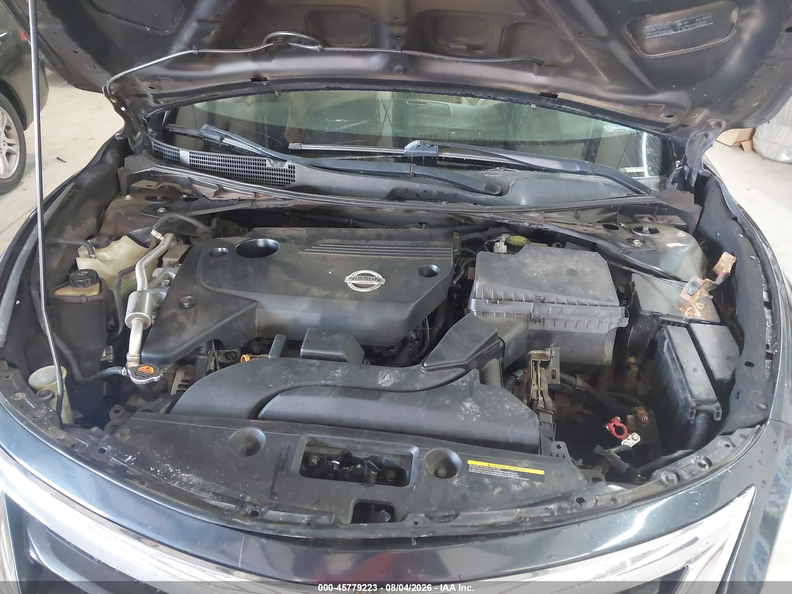 2013 Nissan Altima 2.5 Sl Black vin: 1N4AL3APXDN543430