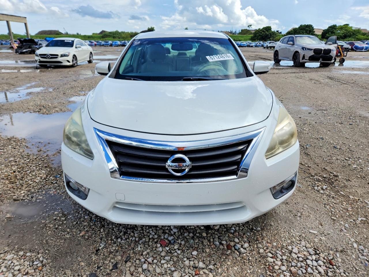 2013 Nissan Altima 2.5 Белый vin: 1N4AL3APXDN551530