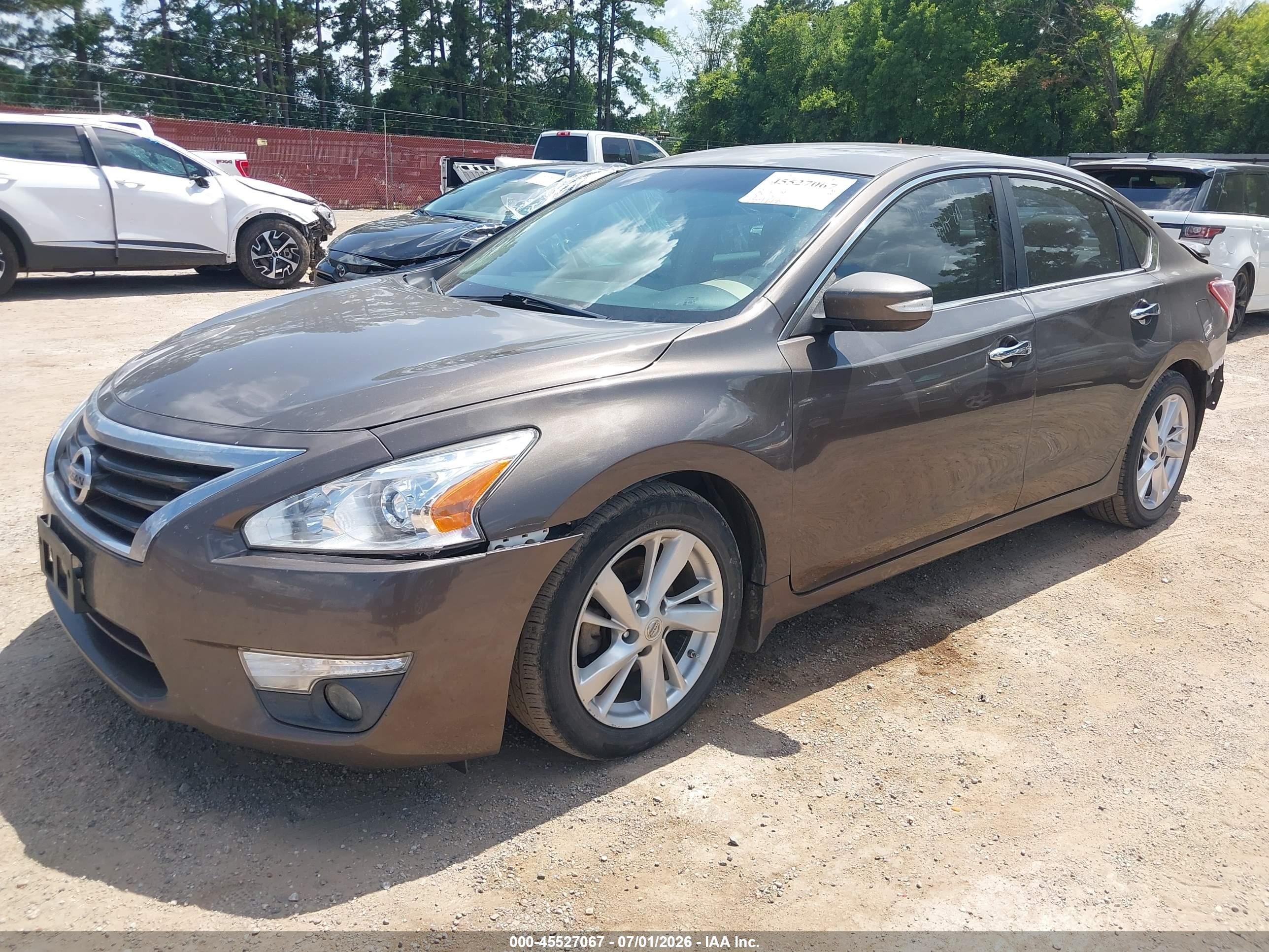 2013 Nissan Altima 2.5 Sl Brown vin: 1N4AL3APXDN559529