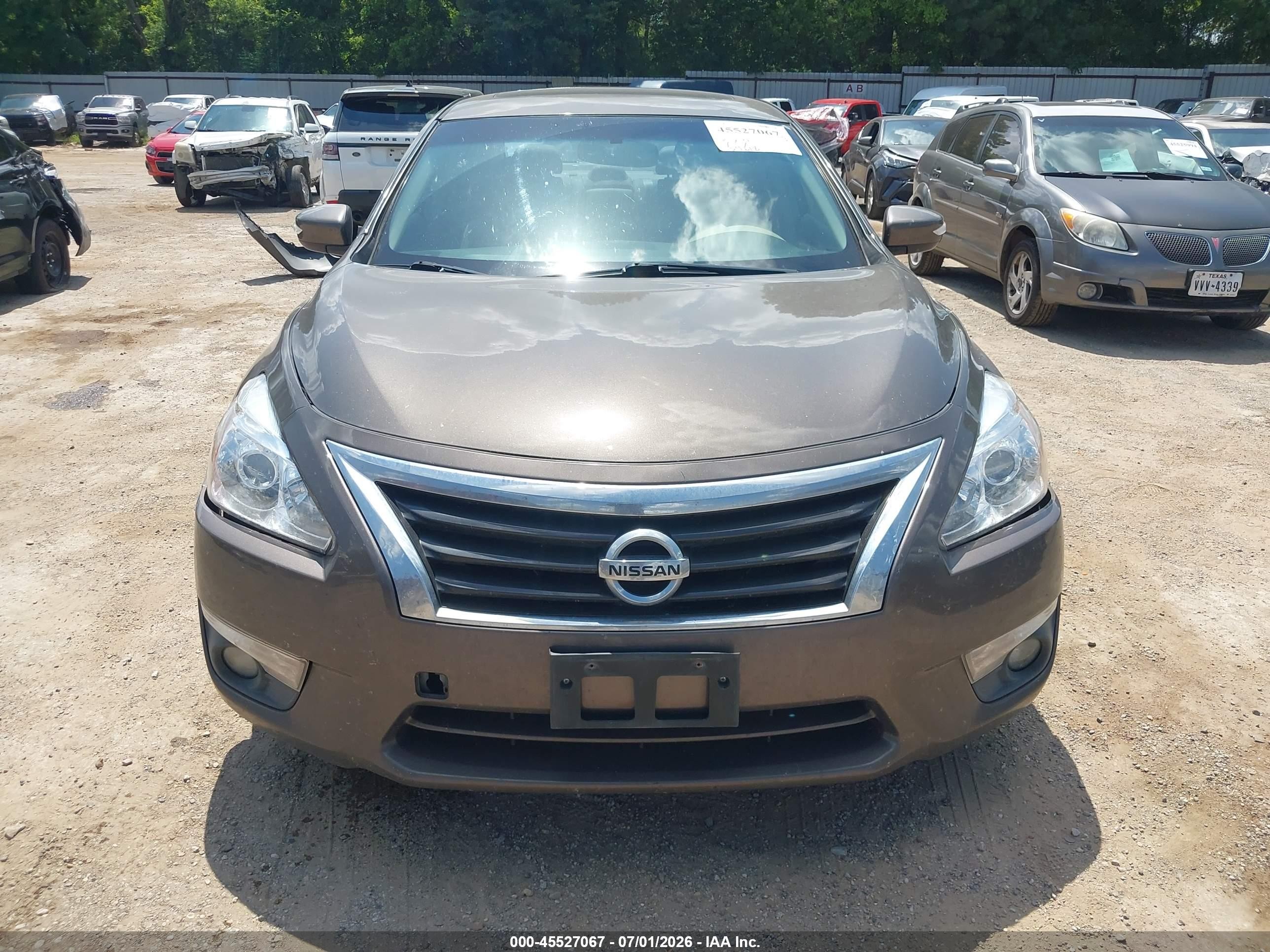 2013 Nissan Altima 2.5 Sl Brown vin: 1N4AL3APXDN559529