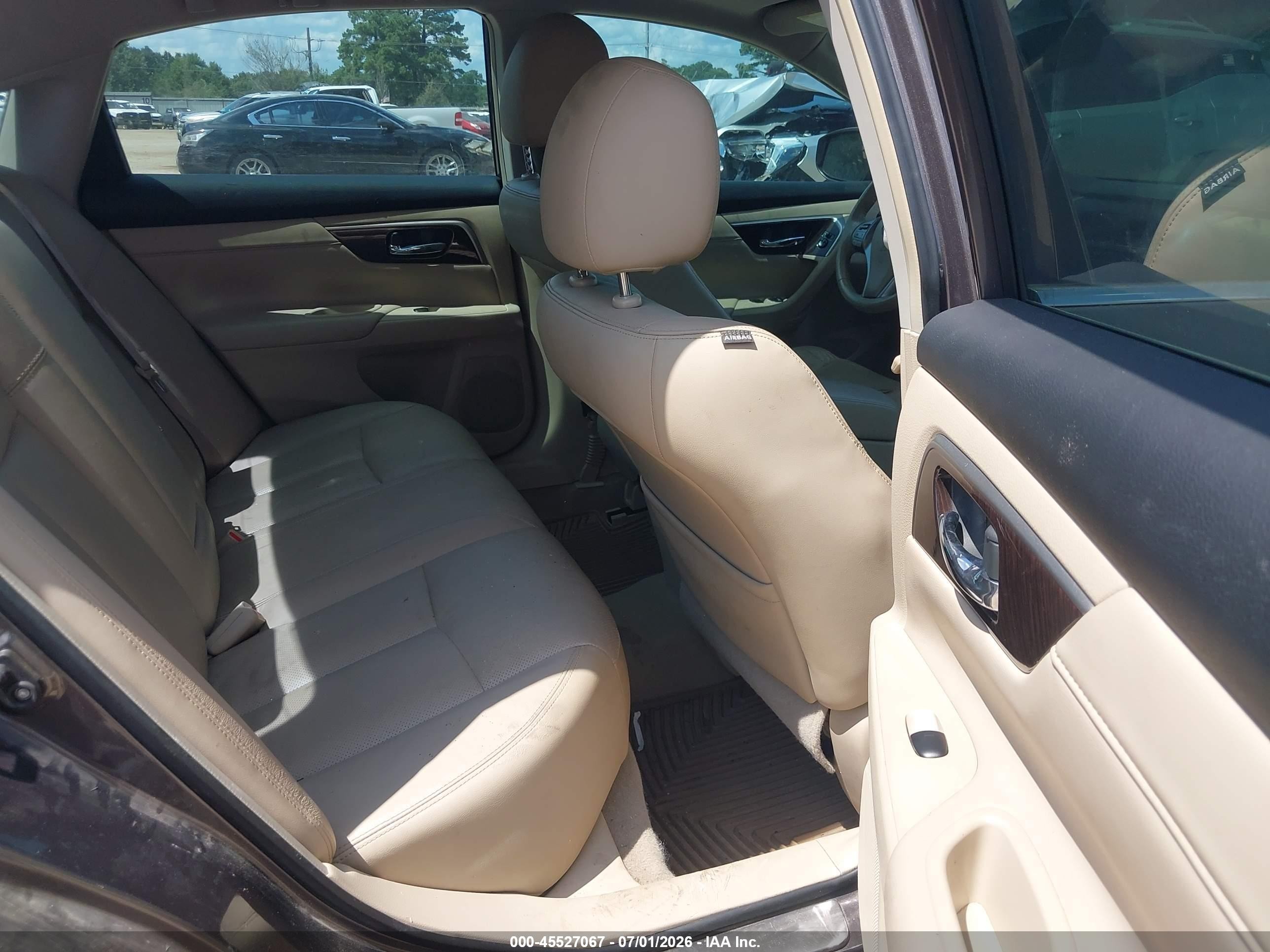 2013 Nissan Altima 2.5 Sl Brown vin: 1N4AL3APXDN559529