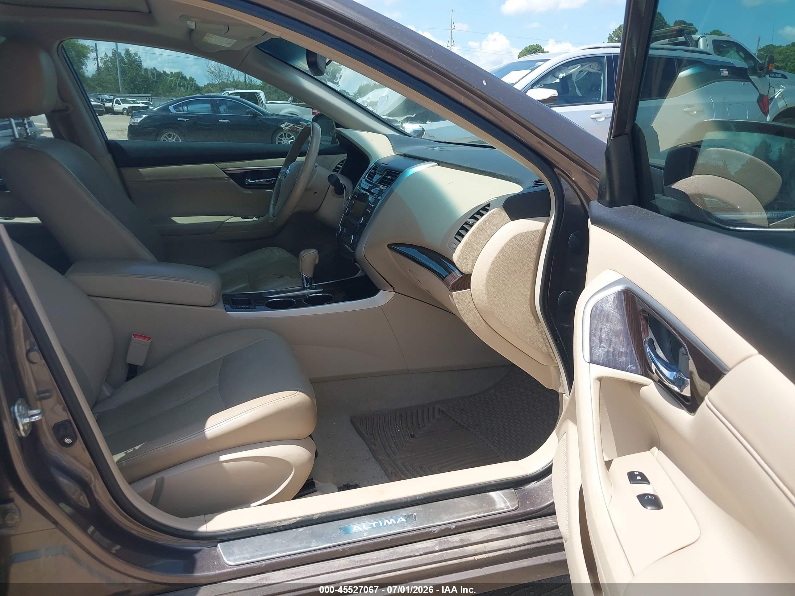2013 Nissan Altima 2.5 Sl Brown vin: 1N4AL3APXDN559529