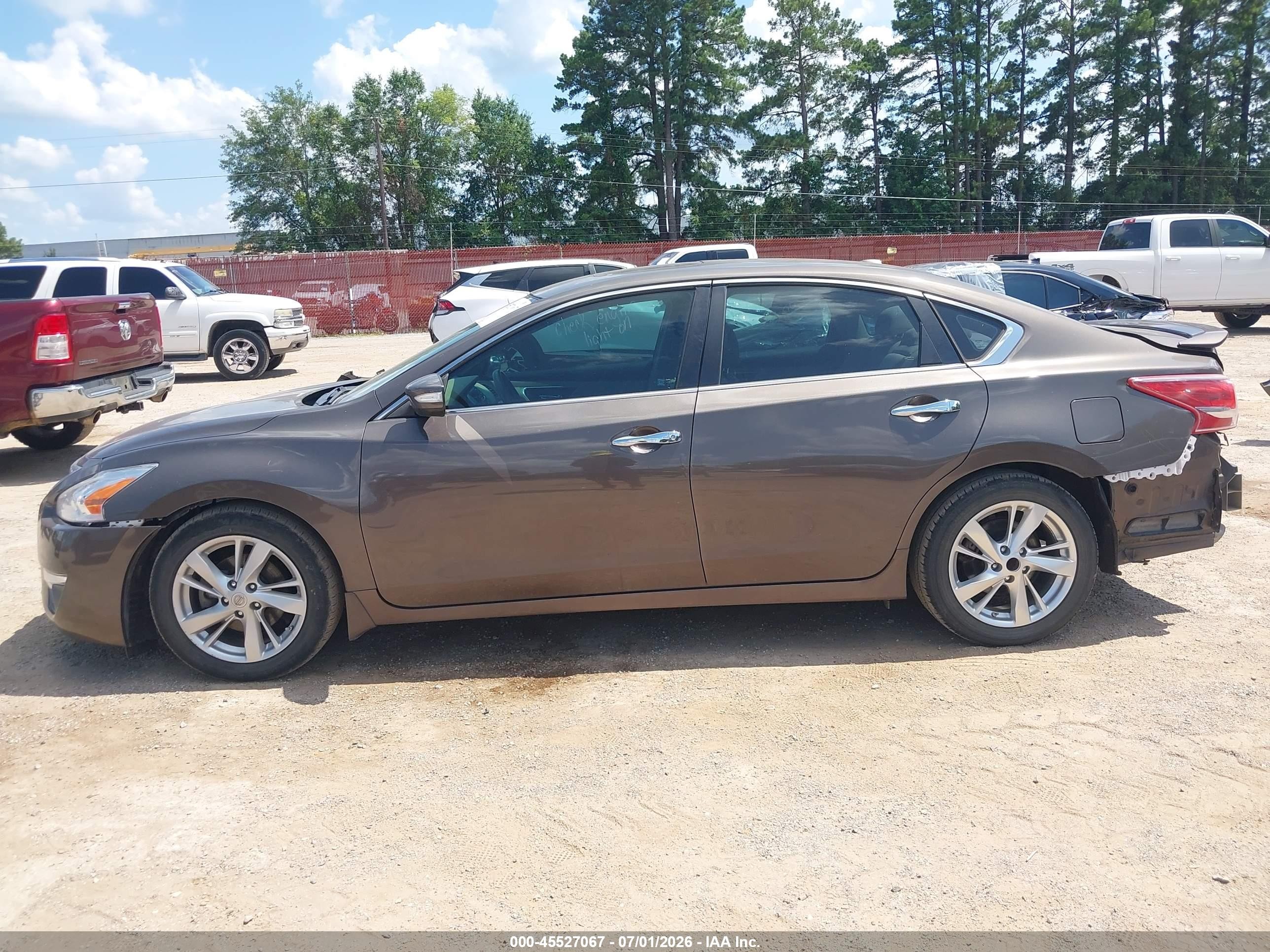 2013 Nissan Altima 2.5 Sl Brown vin: 1N4AL3APXDN559529