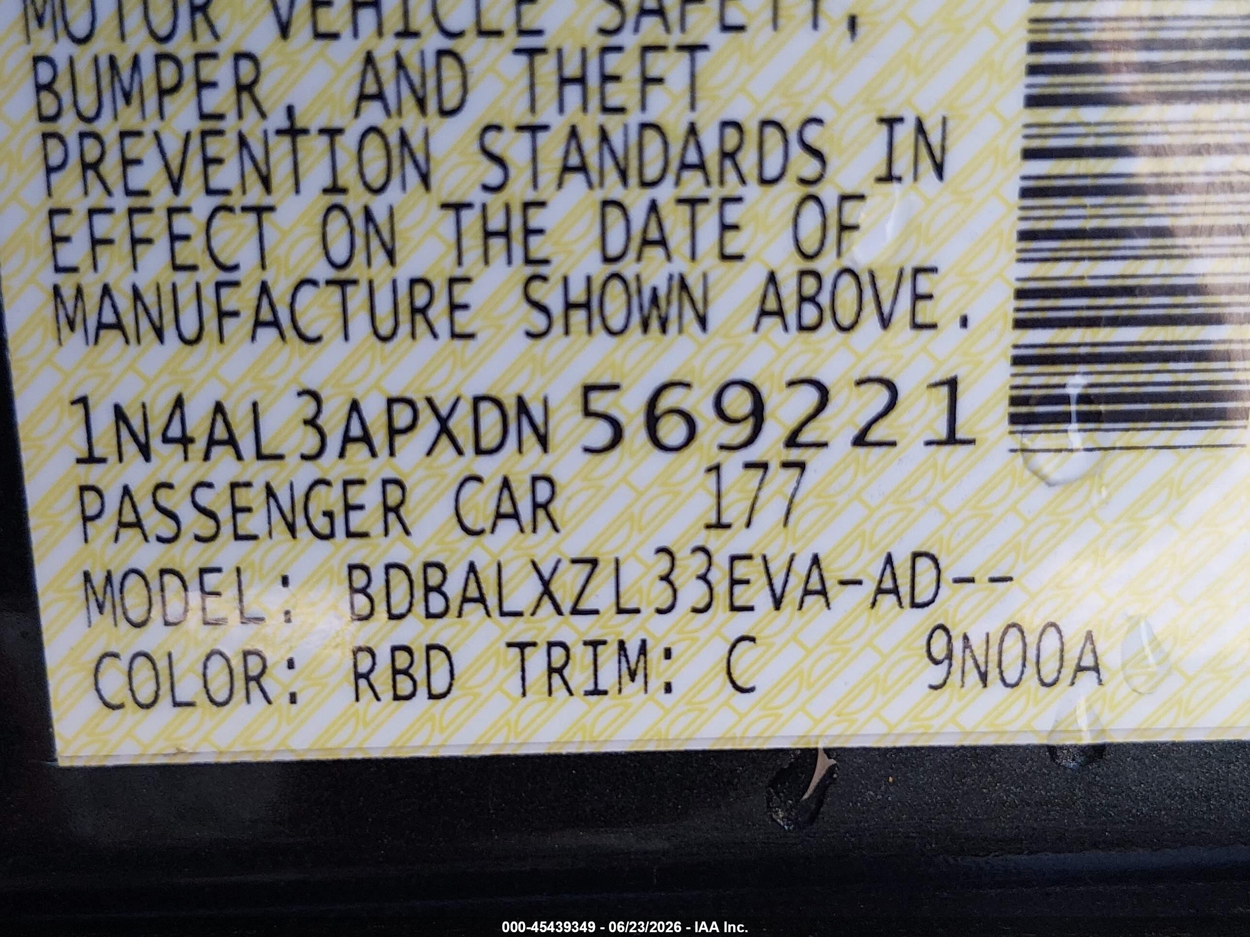 2013 Nissan Altima 2.5 Sl Черный vin: 1N4AL3APXDN569221