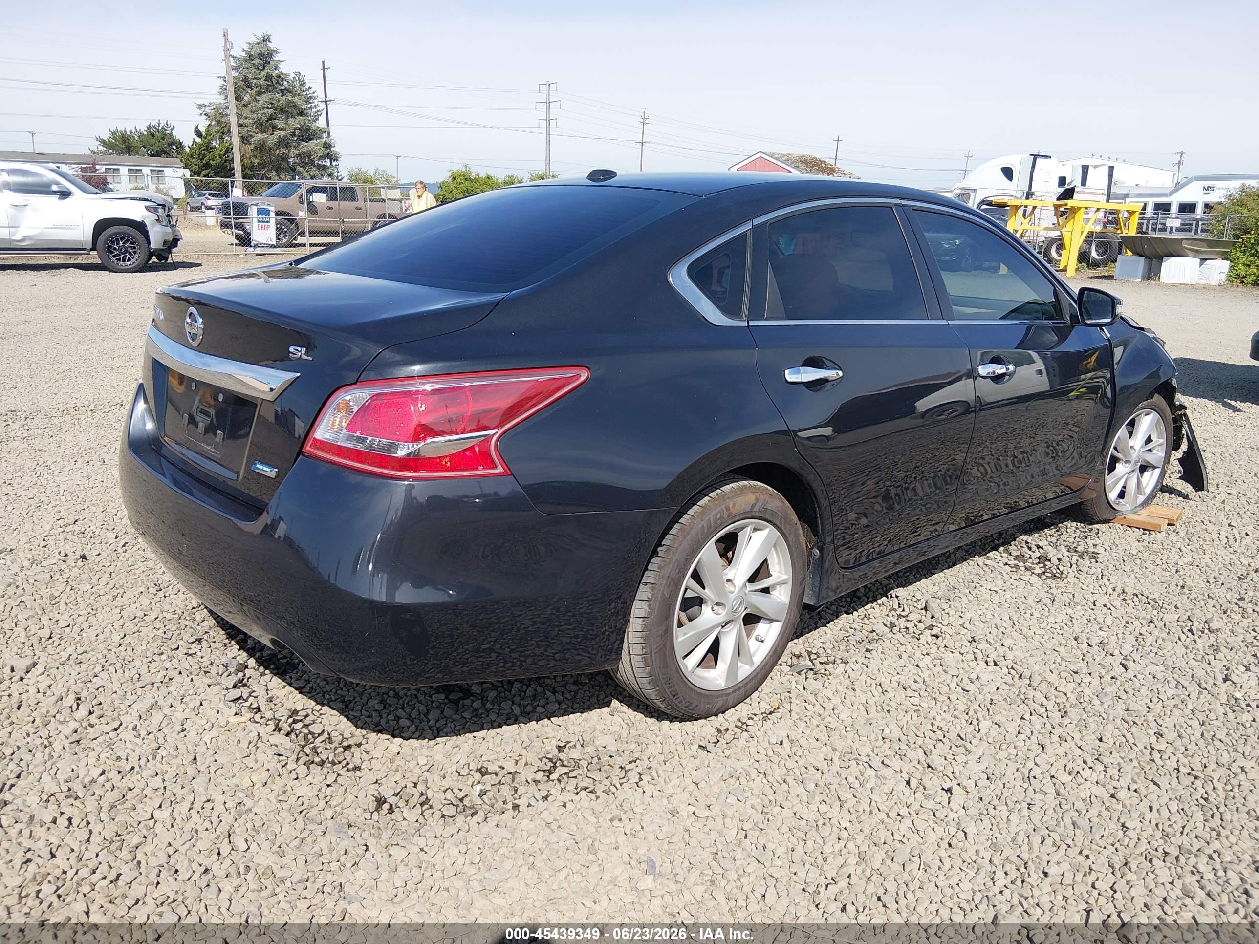2013 Nissan Altima 2.5 Sl Черный vin: 1N4AL3APXDN569221