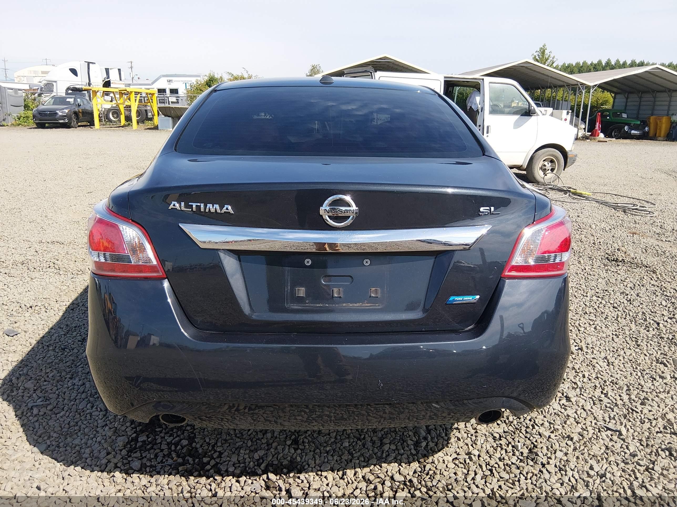 2013 Nissan Altima 2.5 Sl Черный vin: 1N4AL3APXDN569221