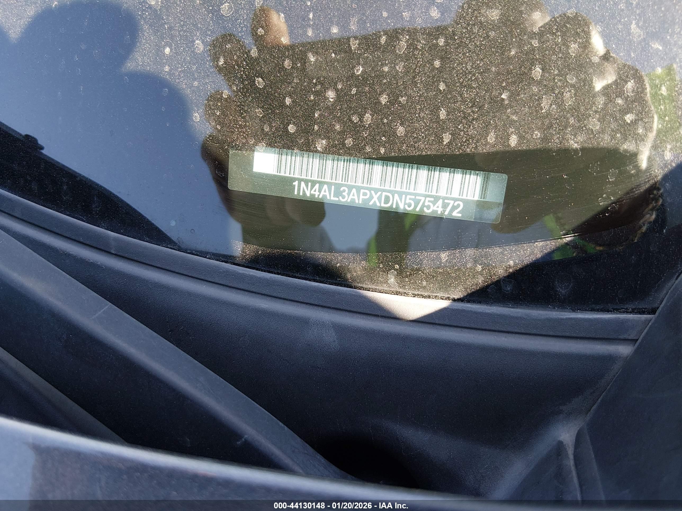 2013 Nissan Altima 2.5 Sv Серый vin: 1N4AL3APXDN575472